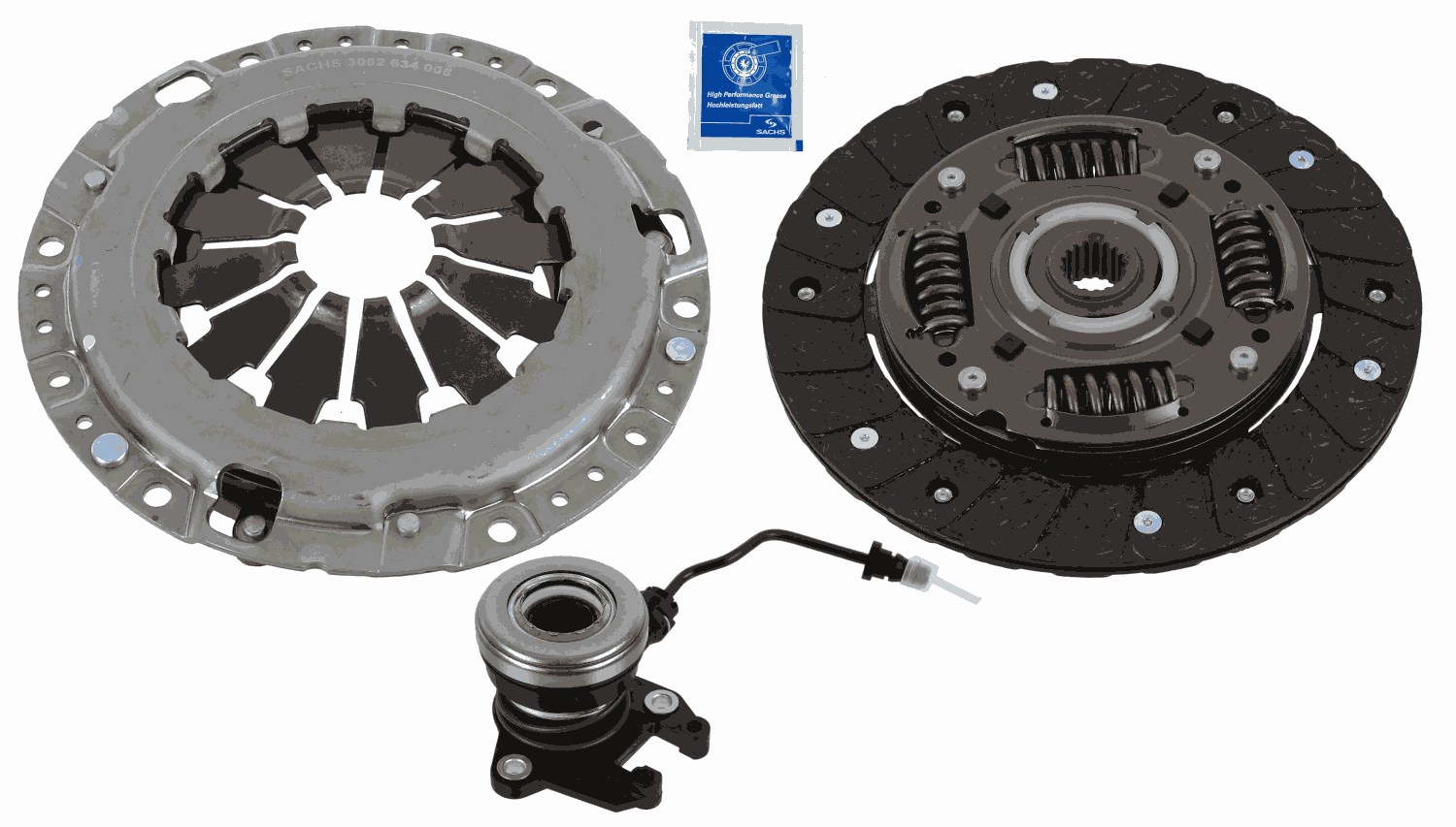 Kit frizione - 3000 990 496 SACHS