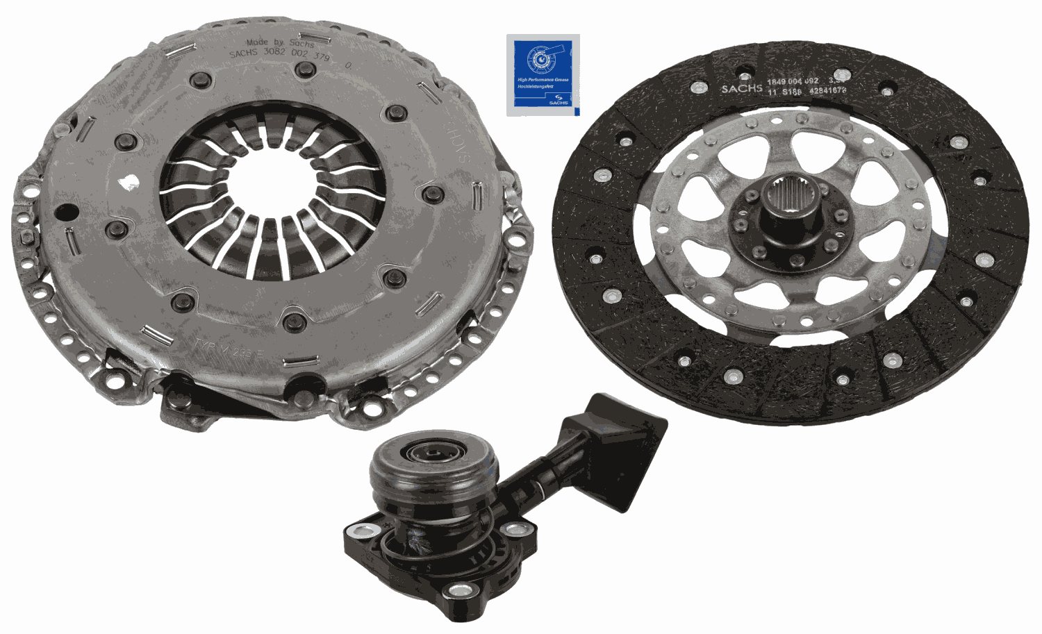 Kit frizione - 3000 990 558 SACHS