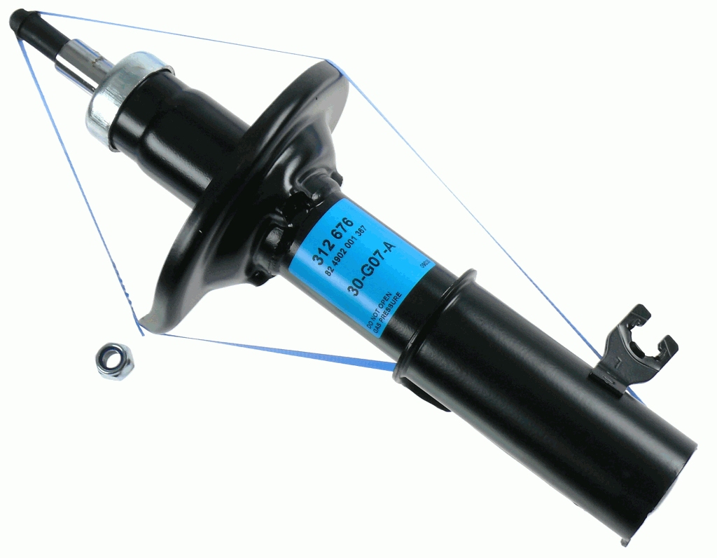 Shock Absorber - 312 676 SACHS