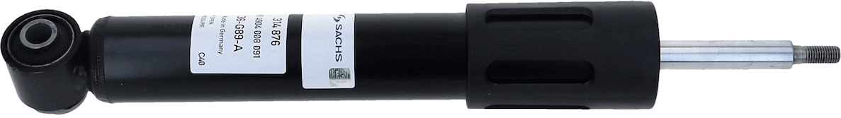 Амортизатор - 314 876 SACHS