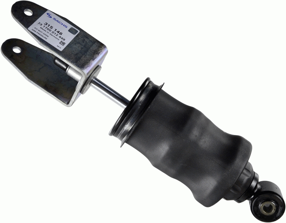 Shock Absorber, cab suspension - 315 146 SACHS