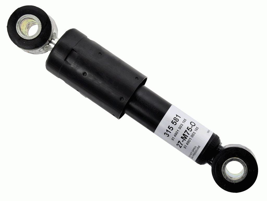 Shock Absorber, cab suspension - 315 581 SACHS