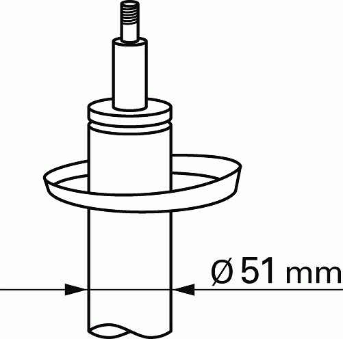 Shock Absorber - 313 679 SACHS