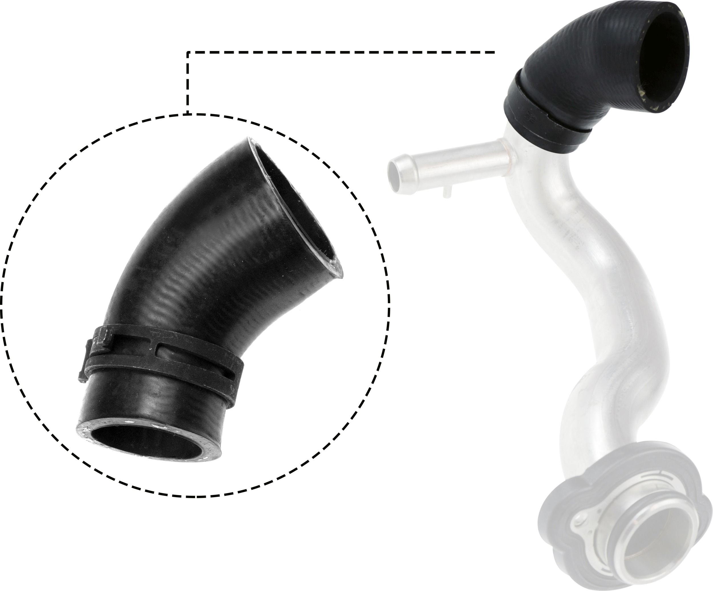 Heater hose - 02-1835 GATES