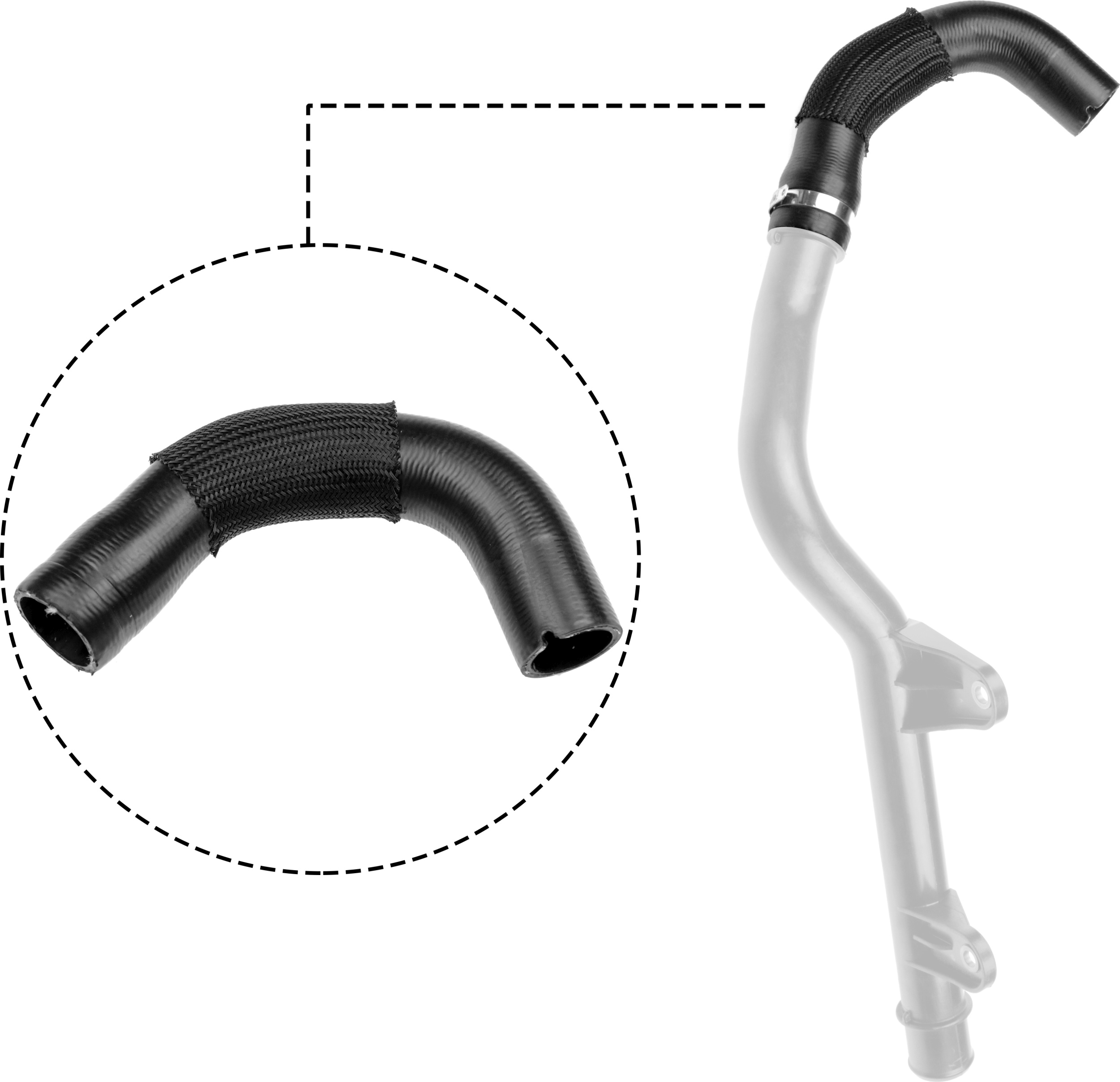 Flessibile radiatore - 05-4253 GATES