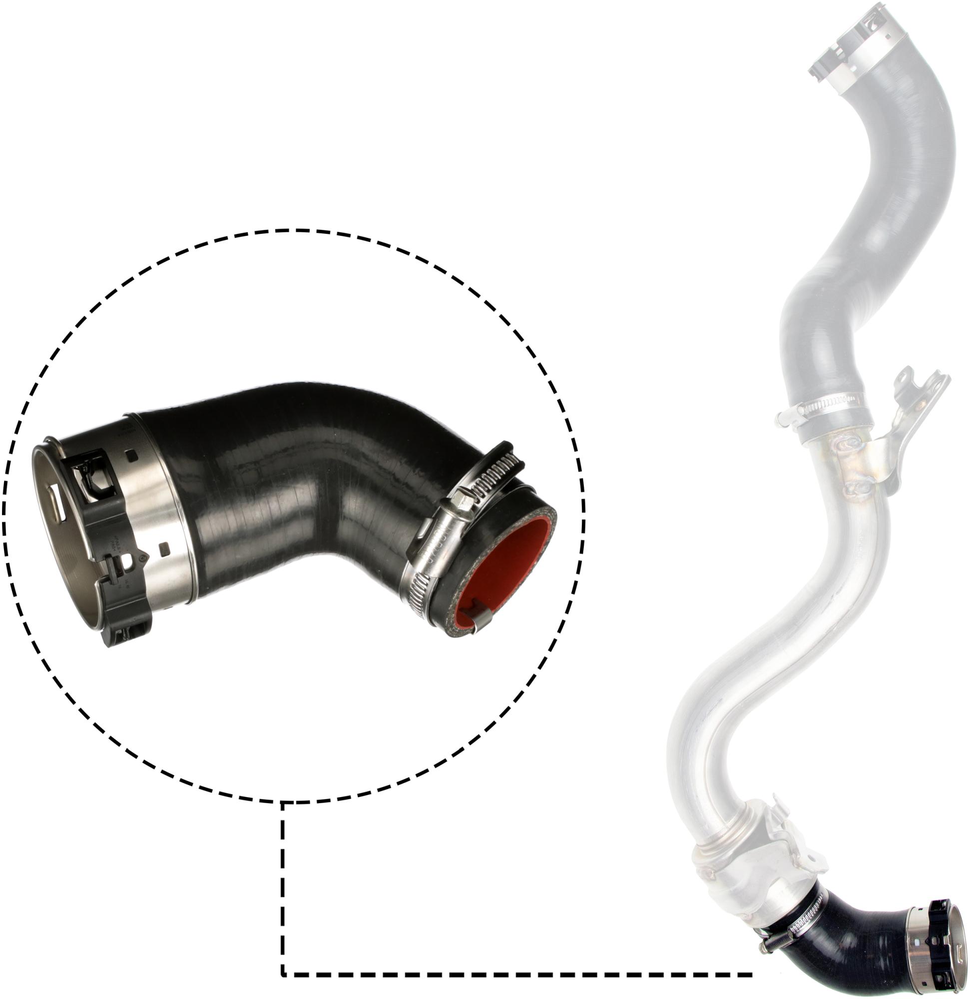 Charger Air Hose - 09-1303 GATES