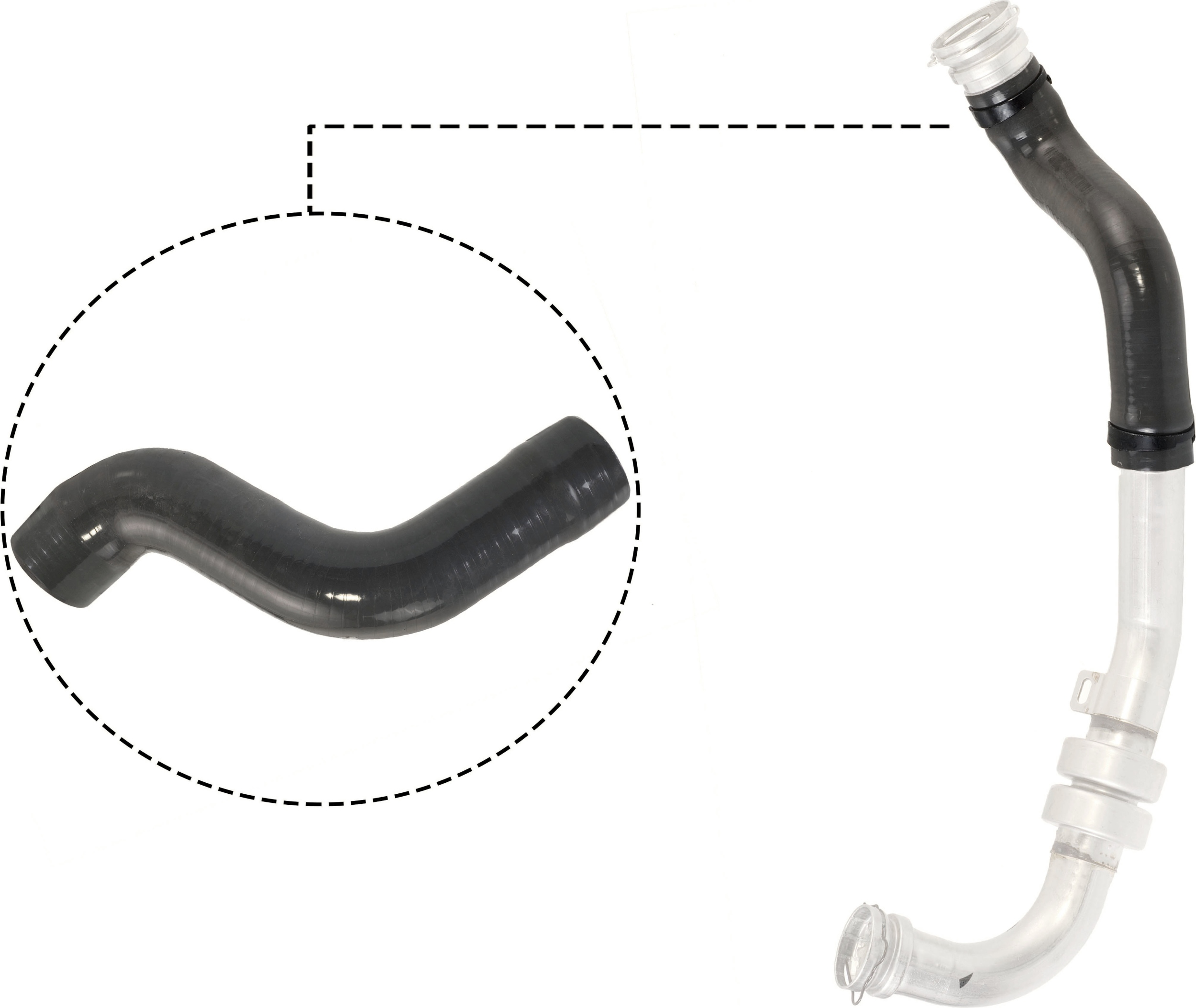 Charger Air Hose - 09-0086 GATES