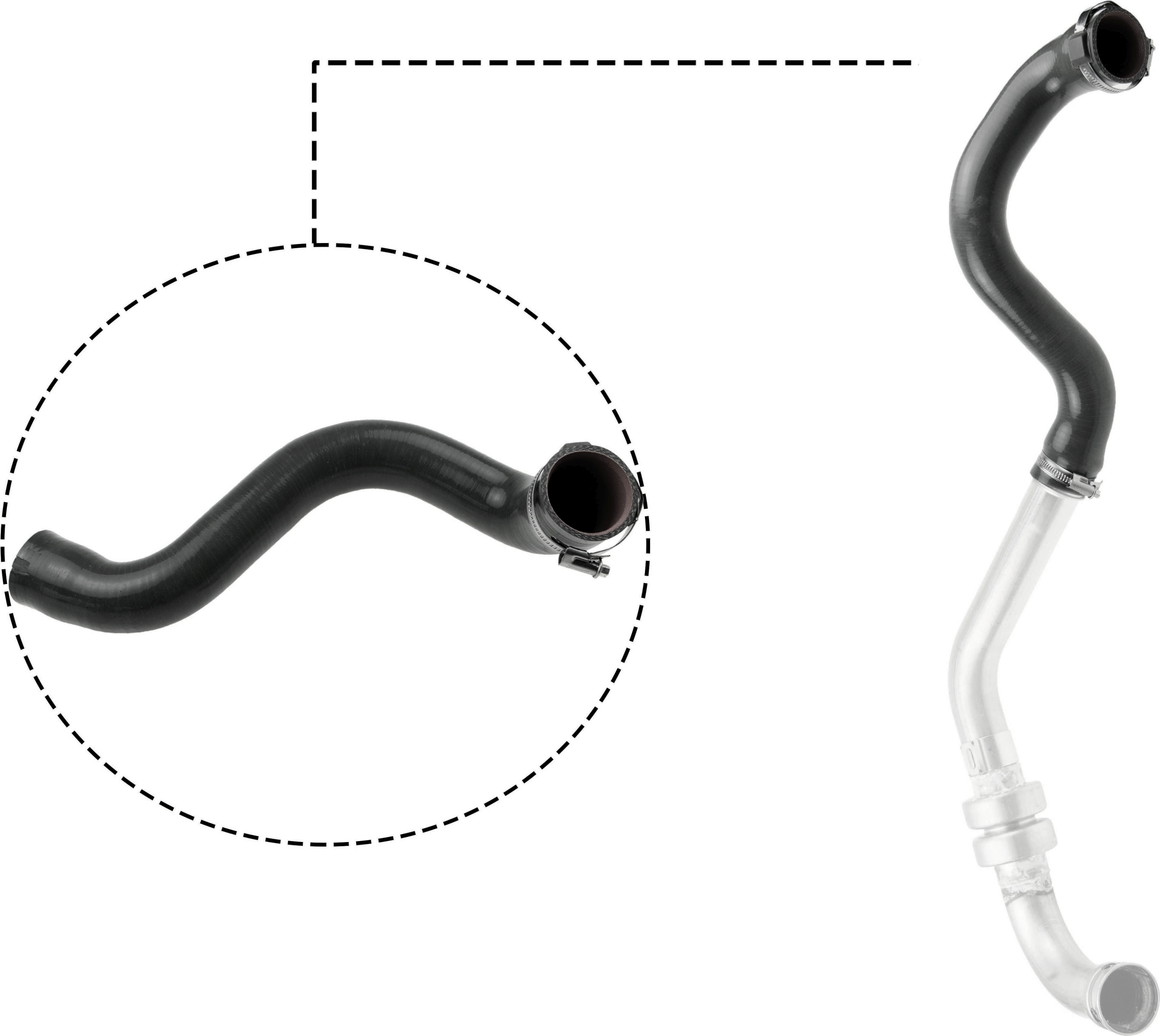 Charger Air Hose - 09-0089 GATES