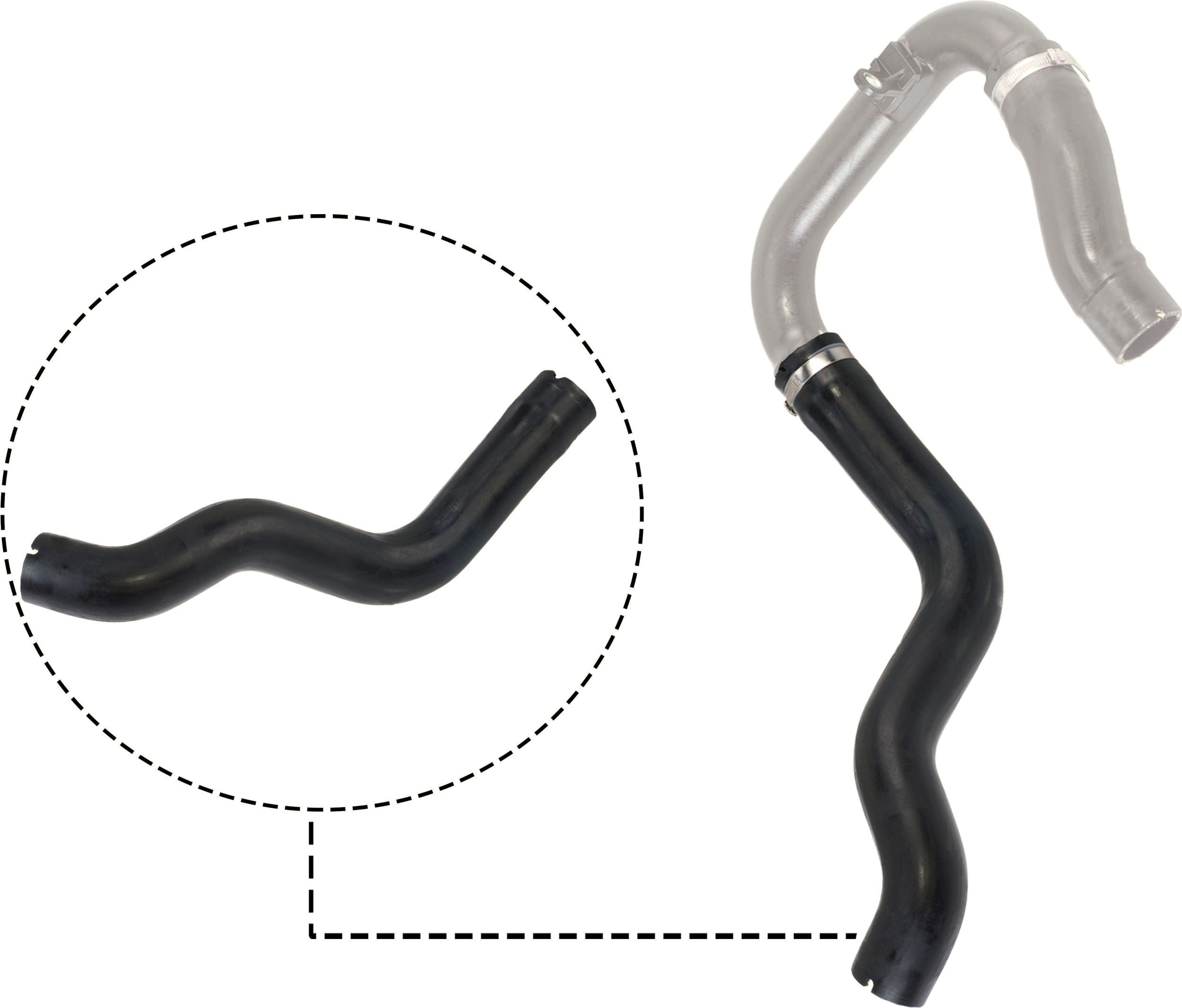 Charger Air Hose - 09-0475 GATES