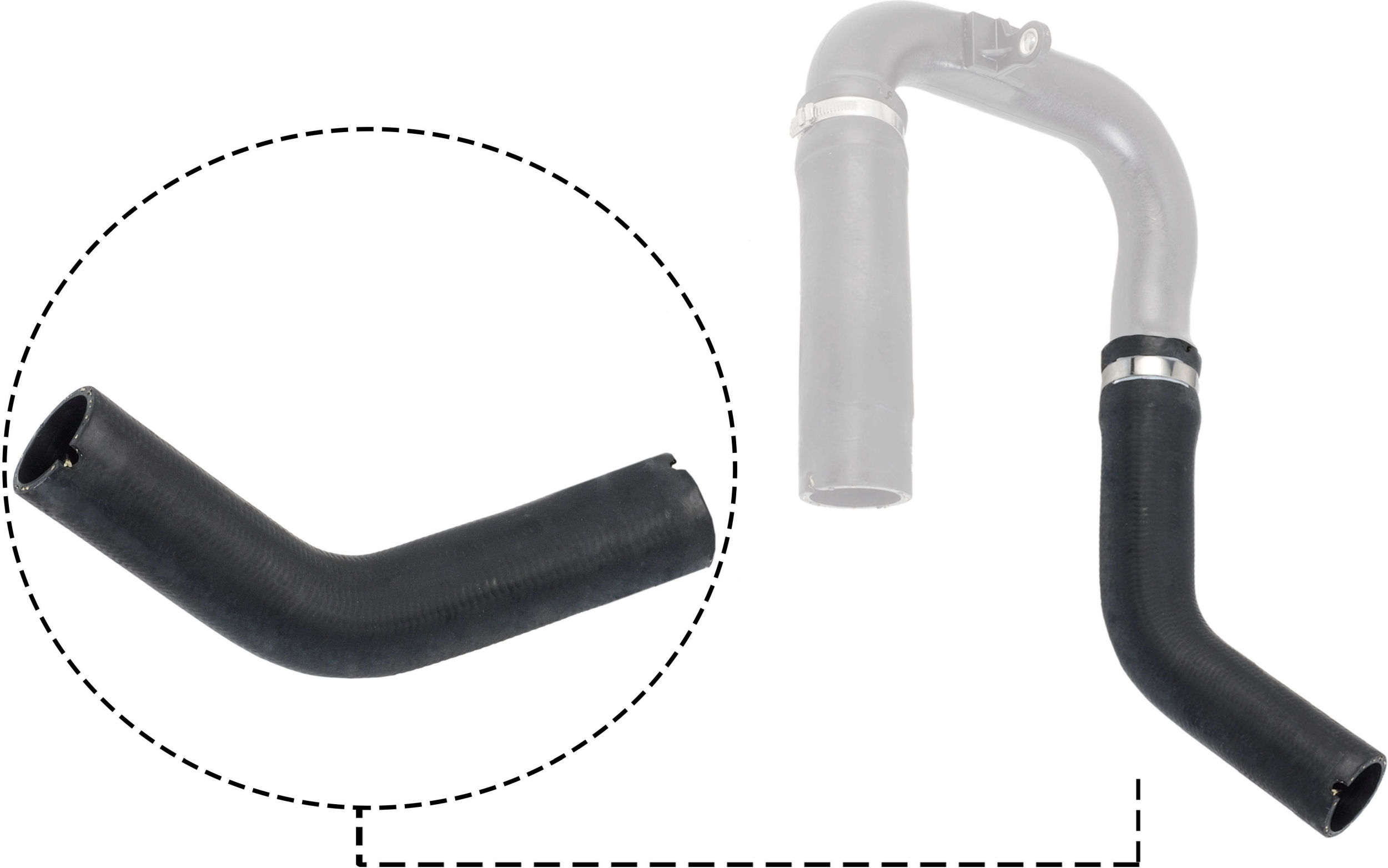 Charger Air Hose - 09-0476 GATES