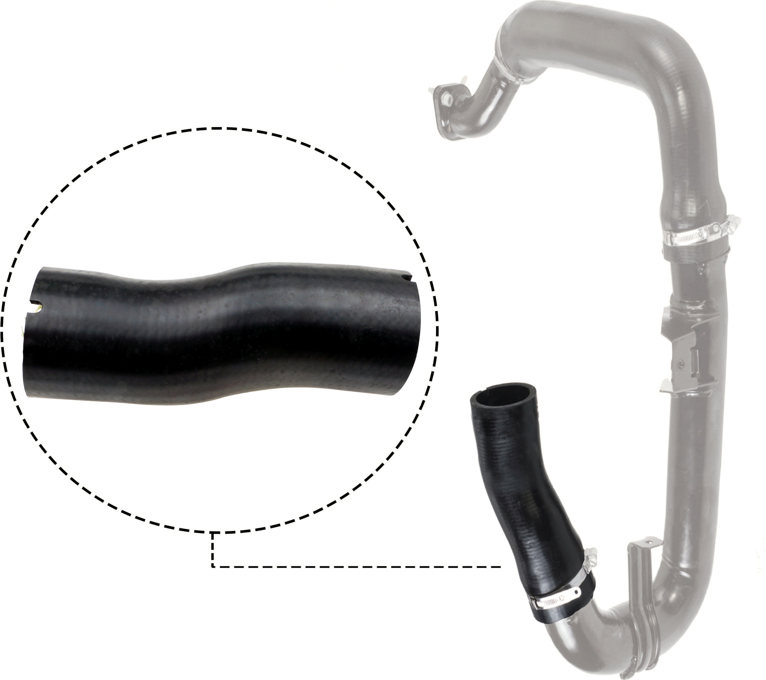 Charger Air Hose - 09-0479 GATES