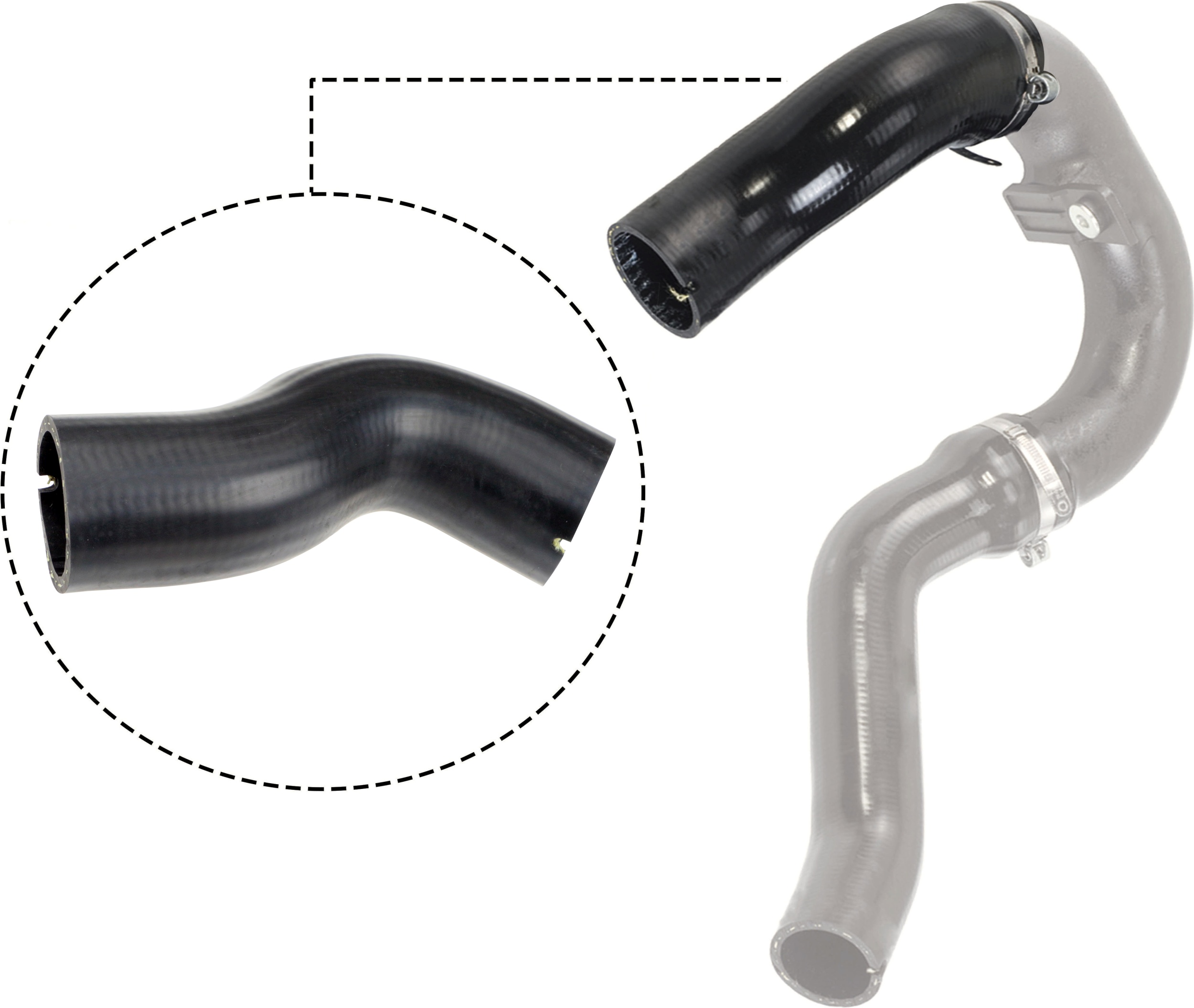 Charger Air Hose - 09-0482 GATES