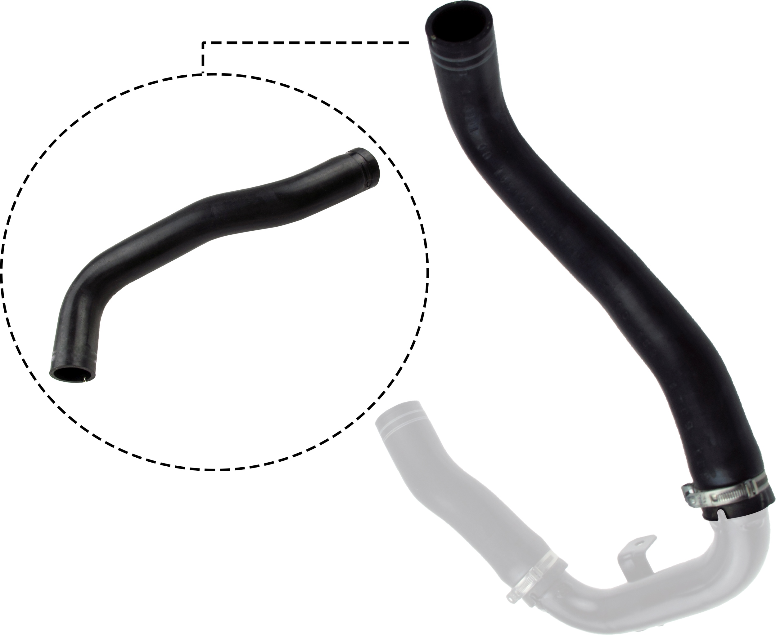 Charger Air Hose - 09-0487 GATES