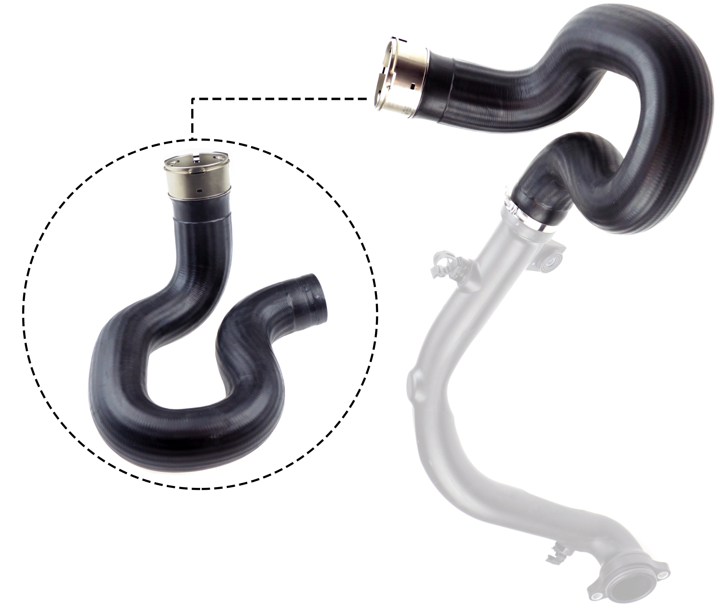 Charger Air Hose - 09-0500 GATES