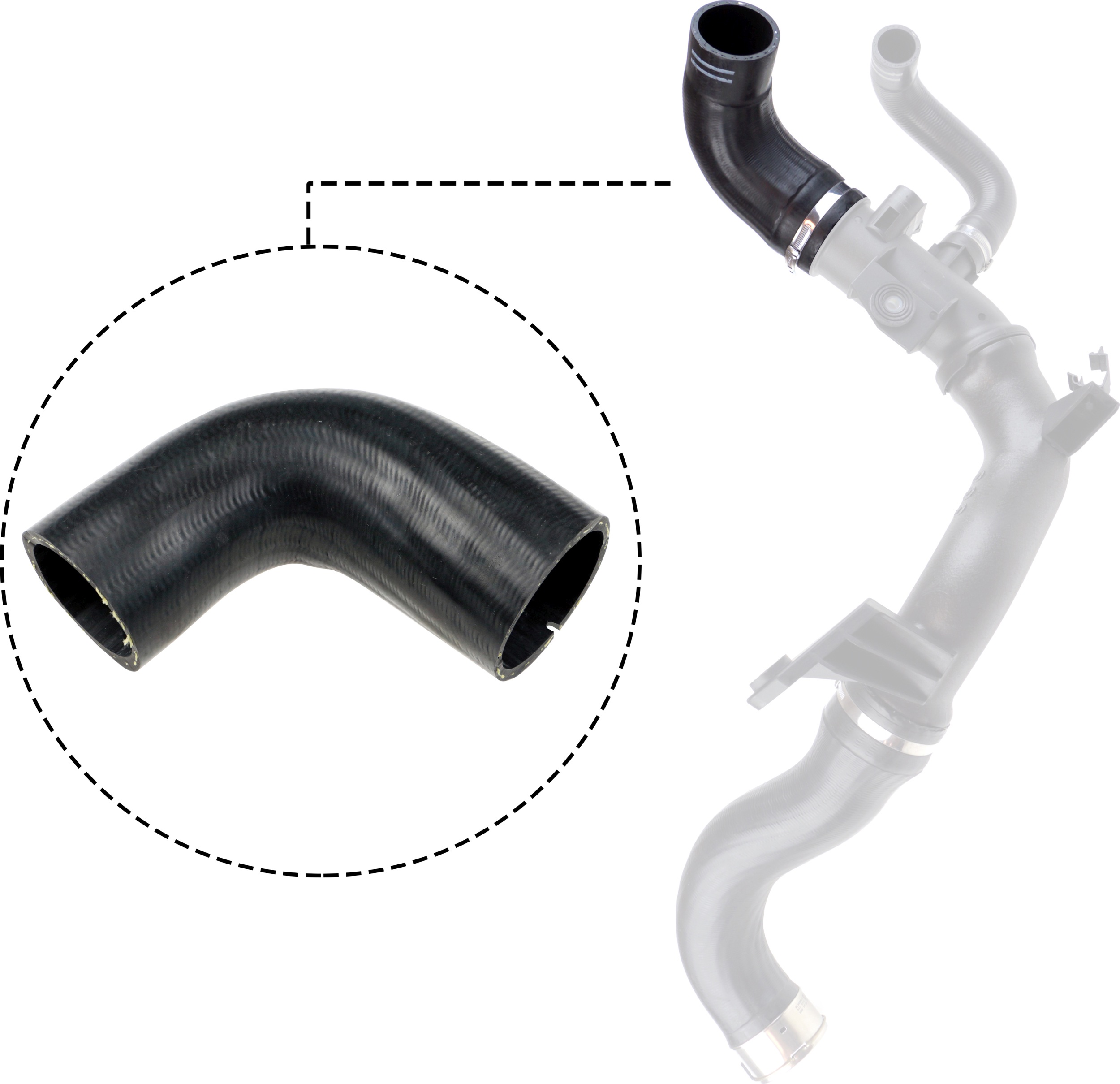 Charger Air Hose - 09-0510 GATES