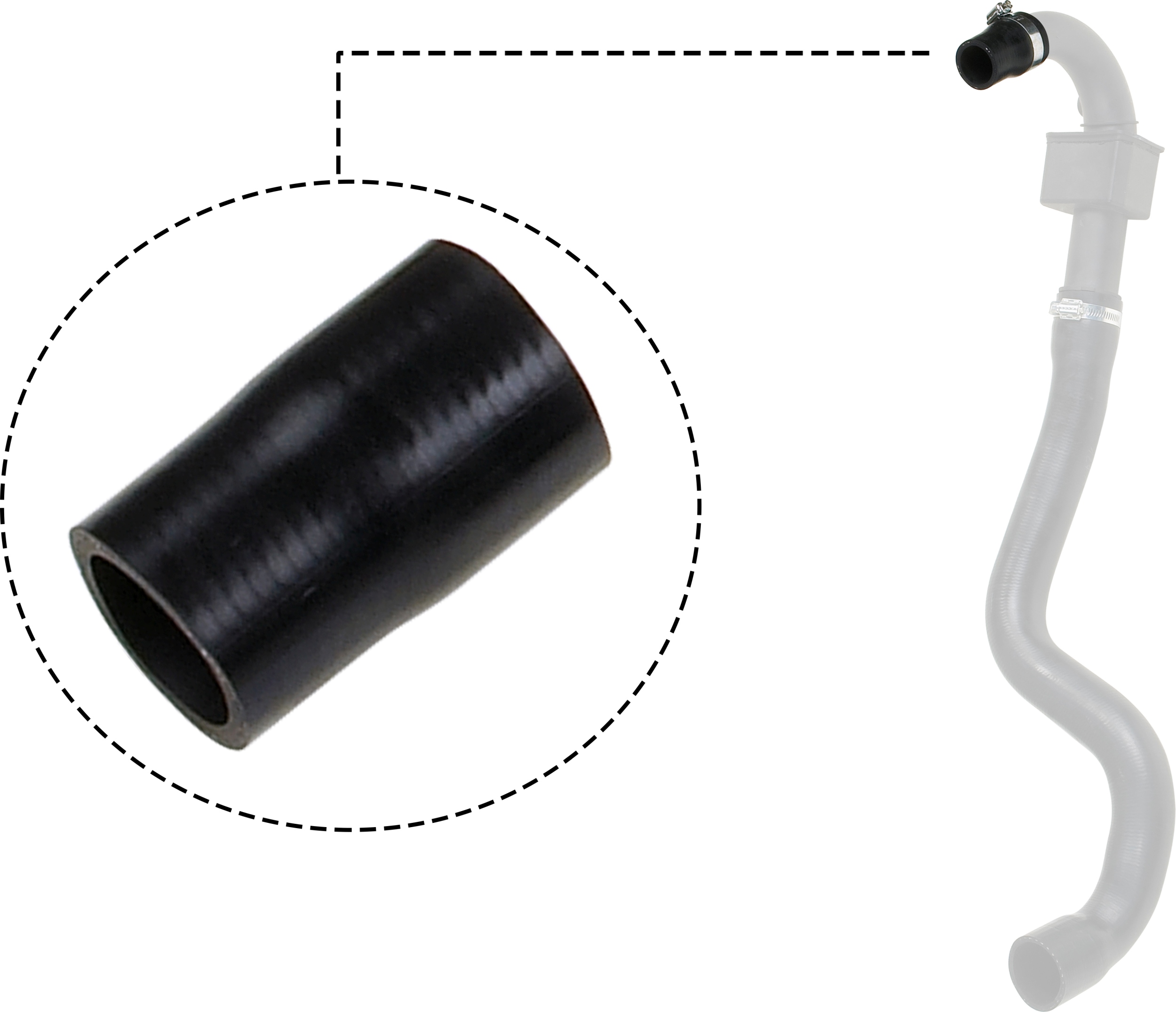 Charger Air Hose - 09-0520 GATES