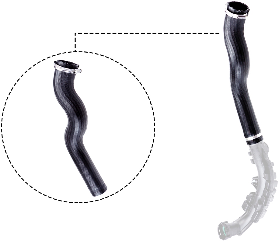 Charger Air Hose - 09-0532 GATES