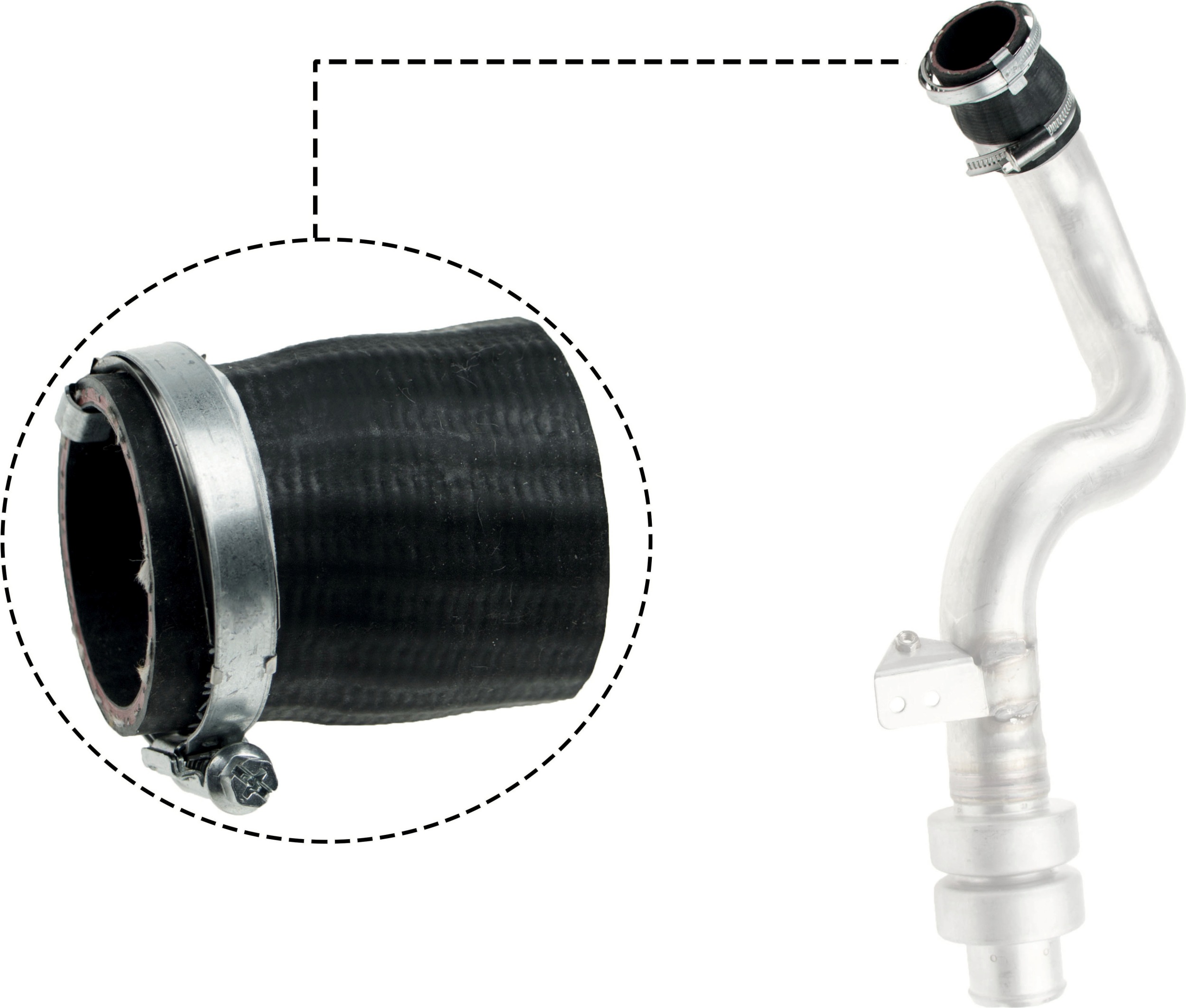 Charger Air Hose - 09-0578 GATES