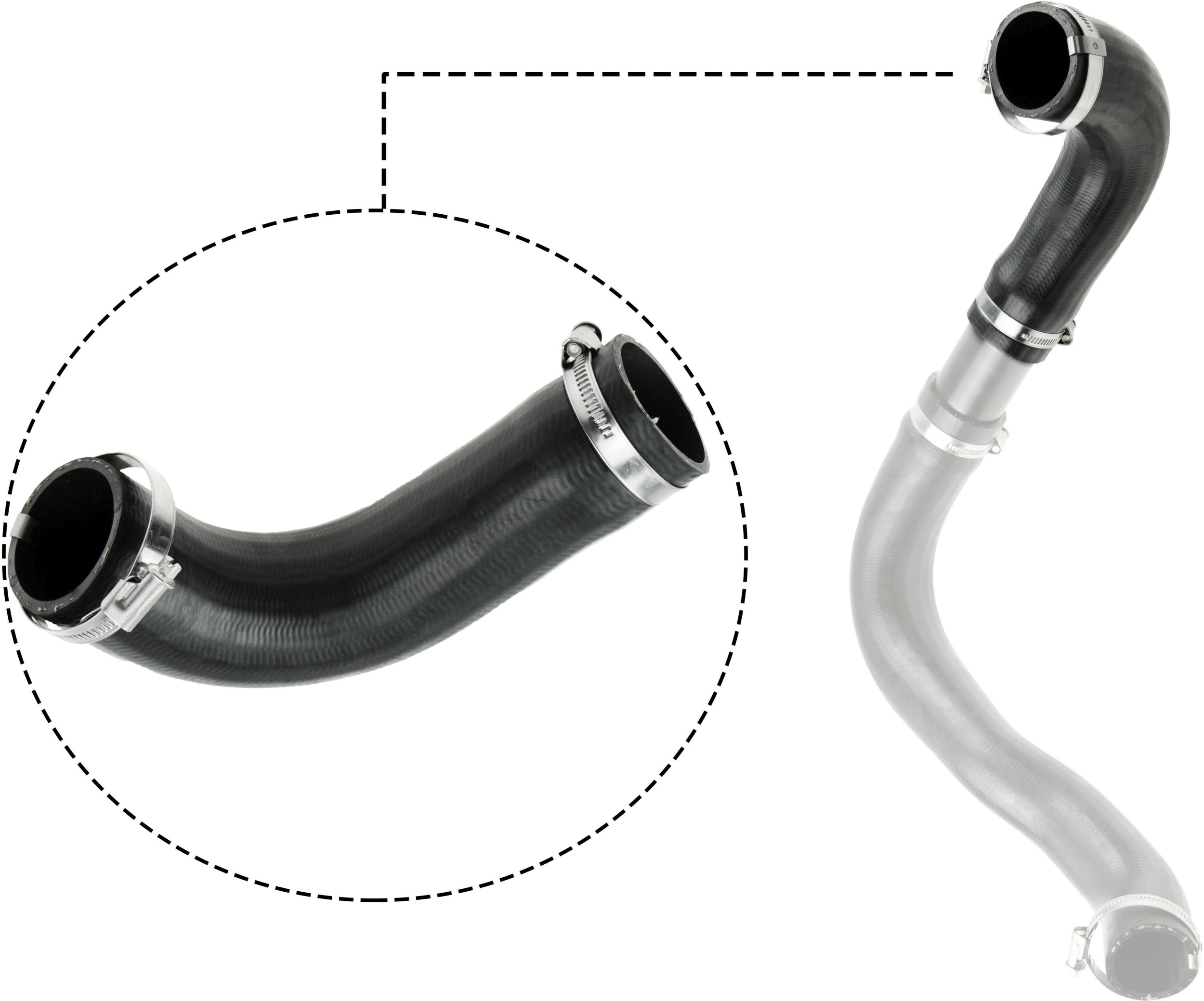 Charger Air Hose - 09-0620 GATES