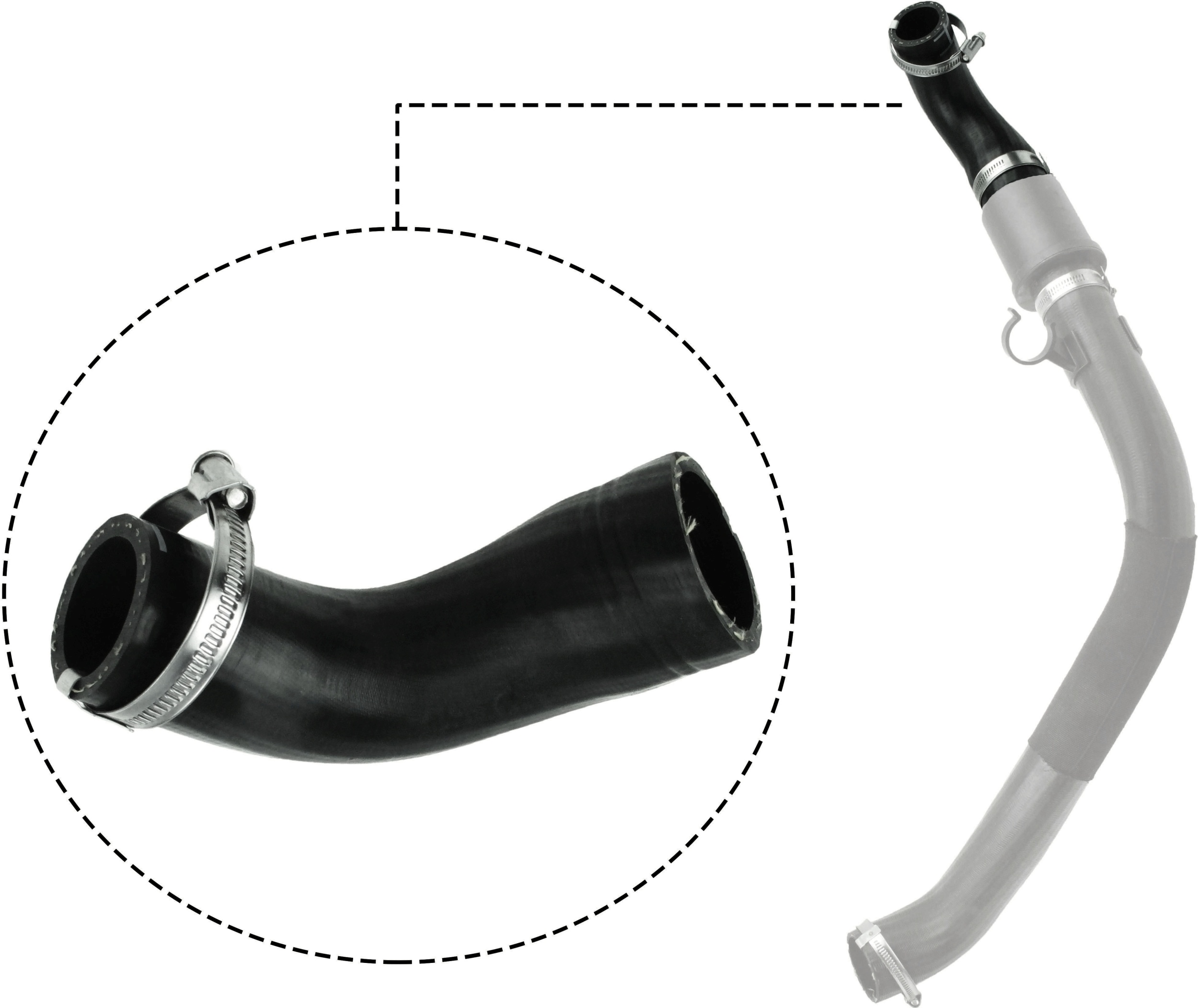 Charger Air Hose - 09-0622 GATES
