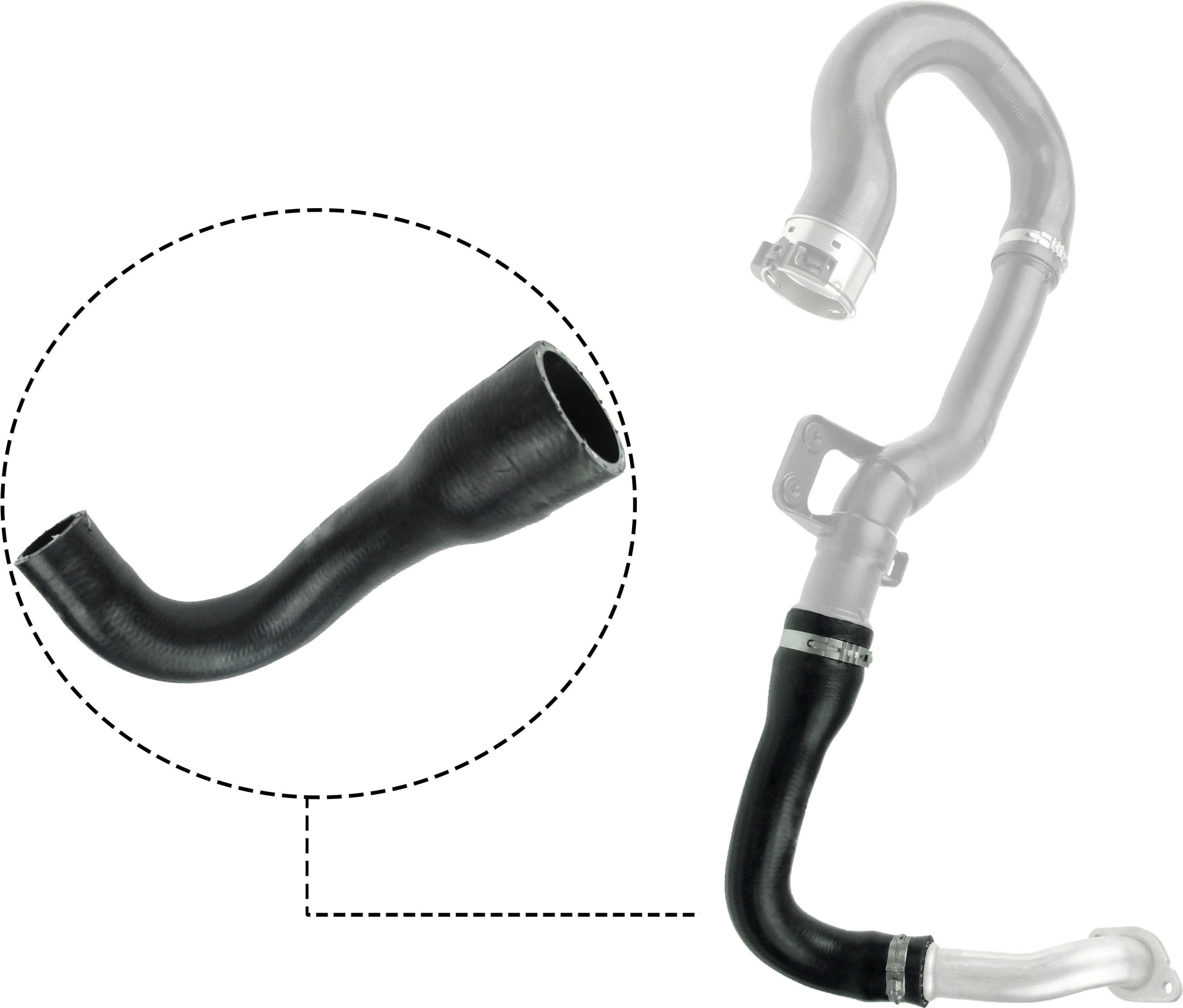 Flessibile aria alimentazione - 09-0681 GATES