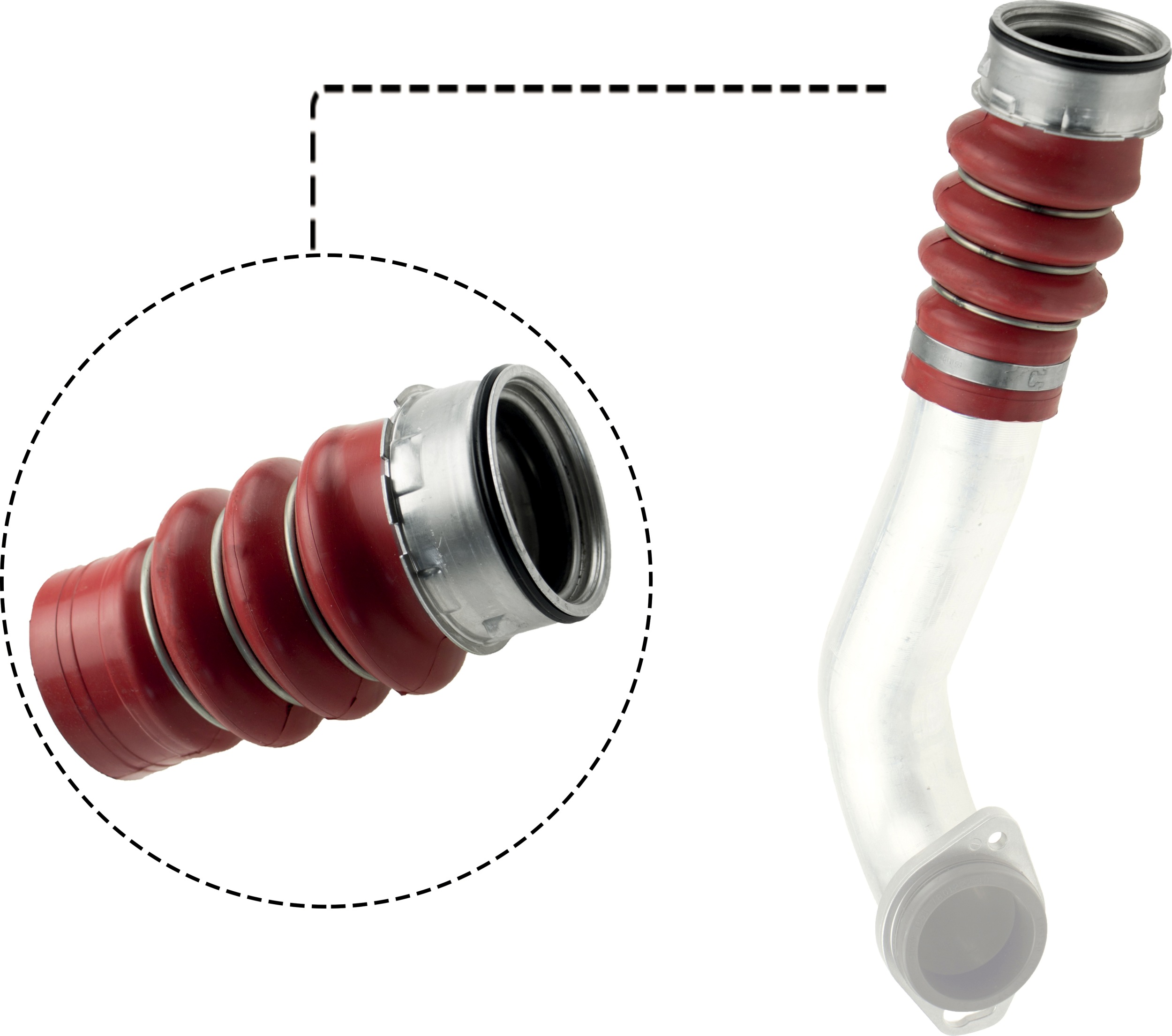 Charger Air Hose - 09-0729 GATES