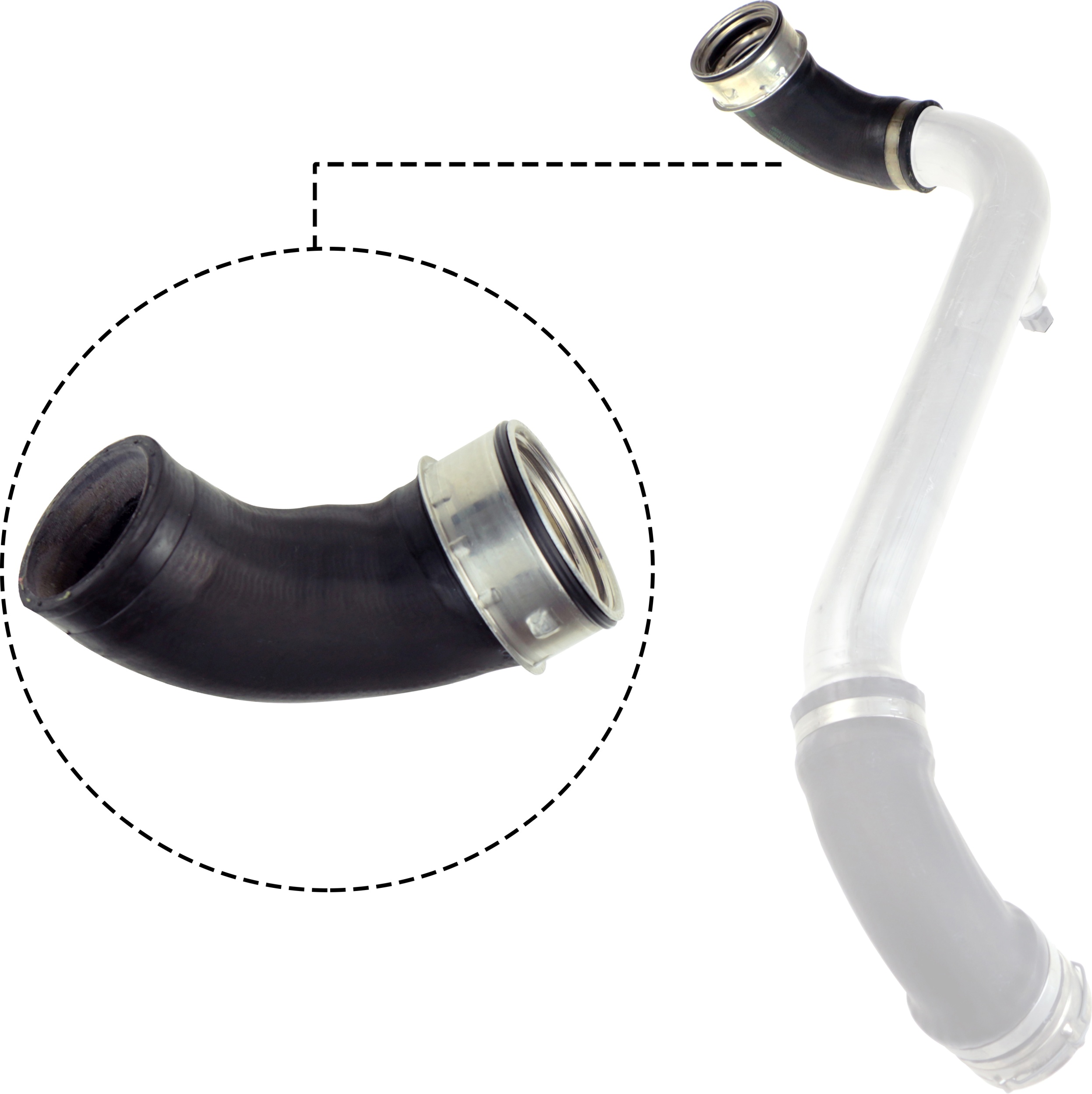 Charger Air Hose - 09-0751 GATES