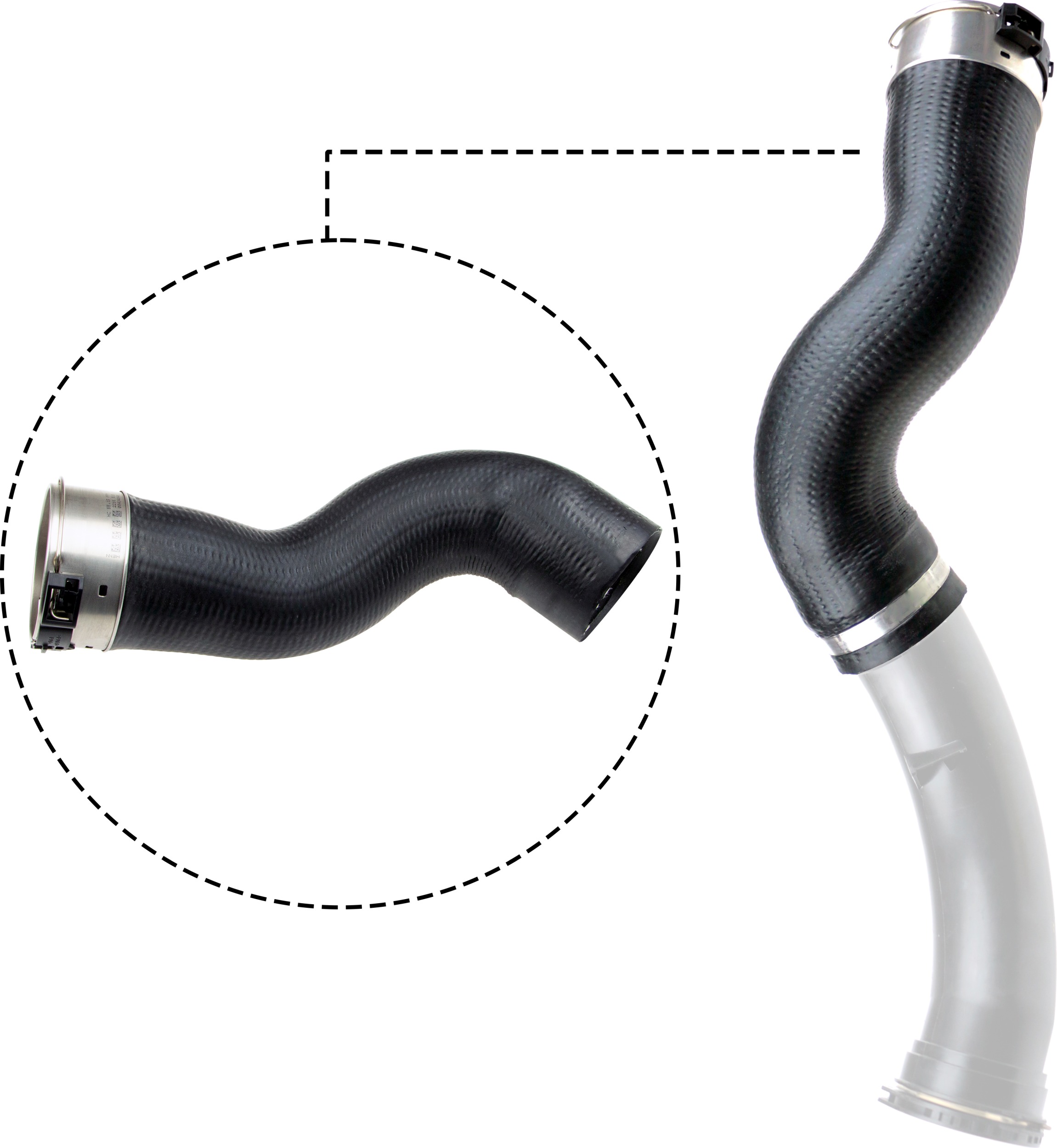 Charger Air Hose - 09-0754 GATES