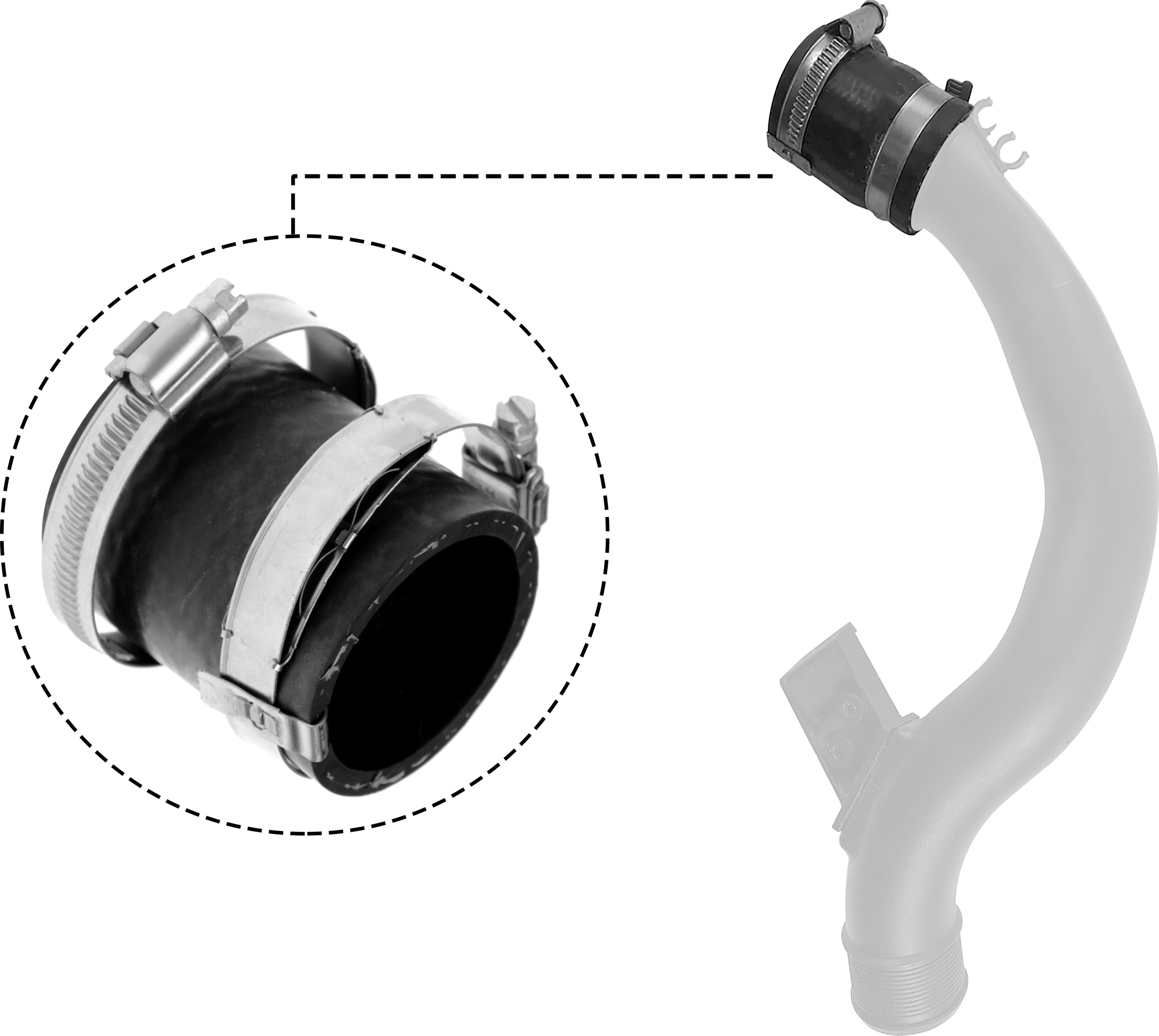 Charger Air Hose - 09-0914 GATES