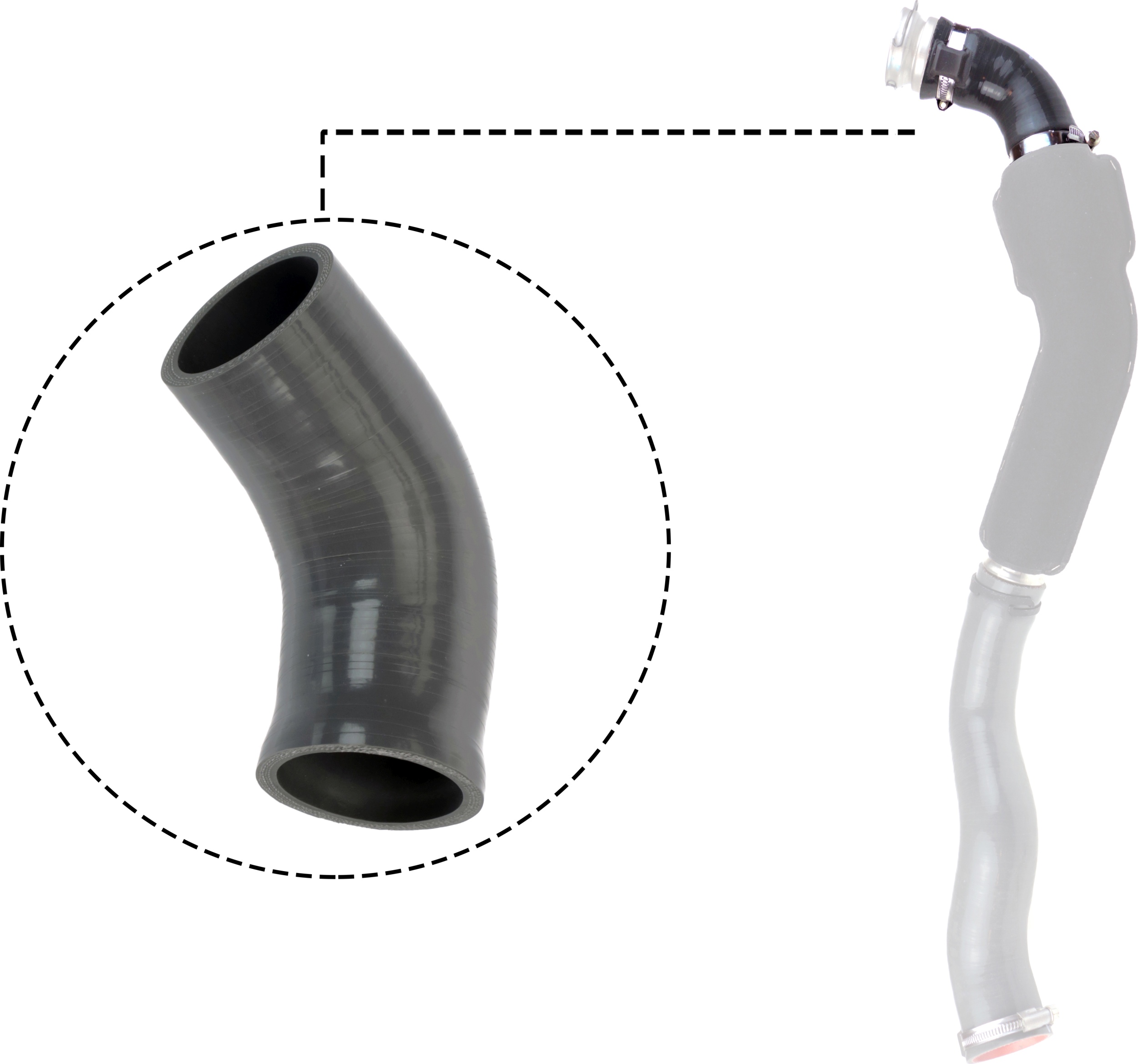 Charger Air Hose - 09-0917 GATES