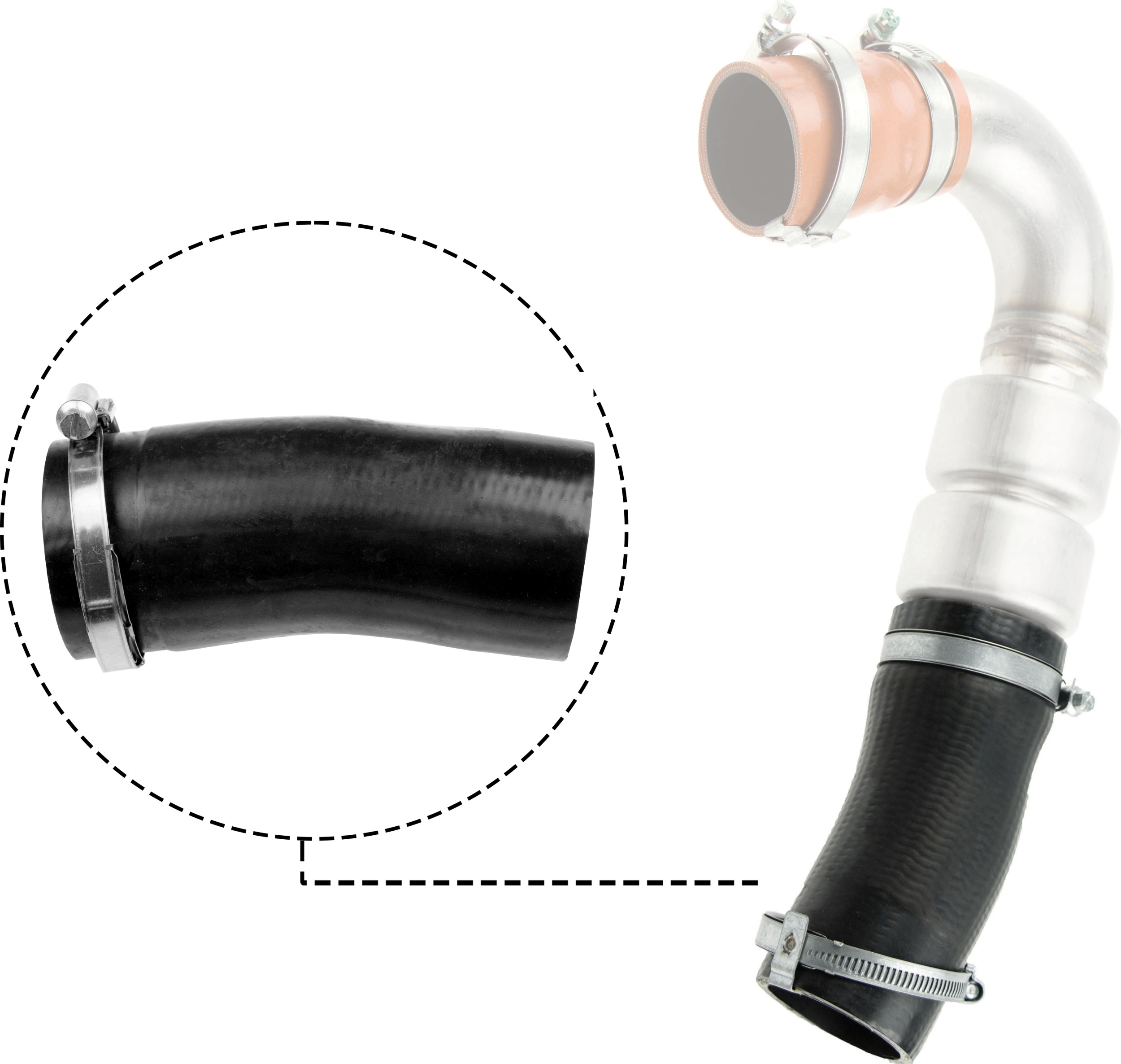Charger Air Hose - 09-0946 GATES