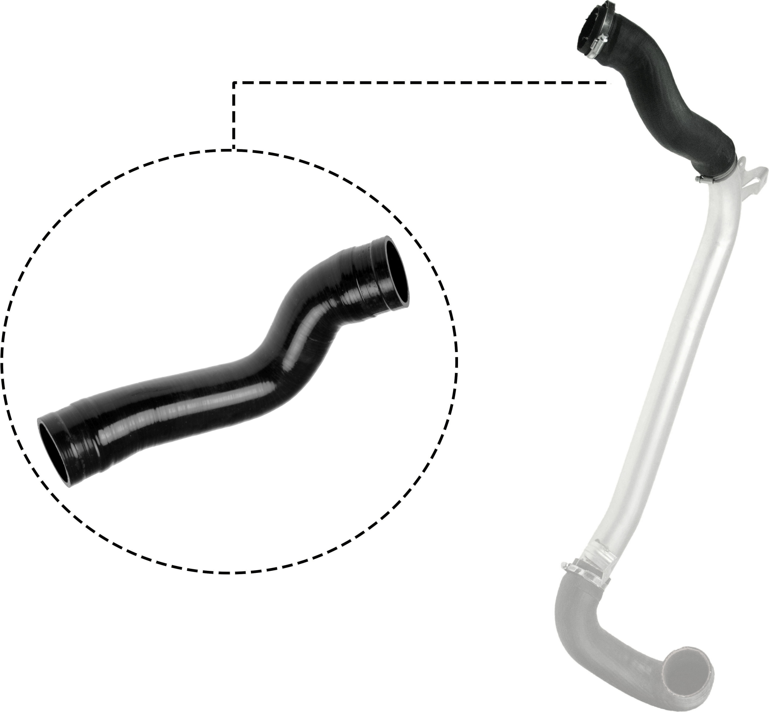Charger Air Hose - 09-0951 GATES
