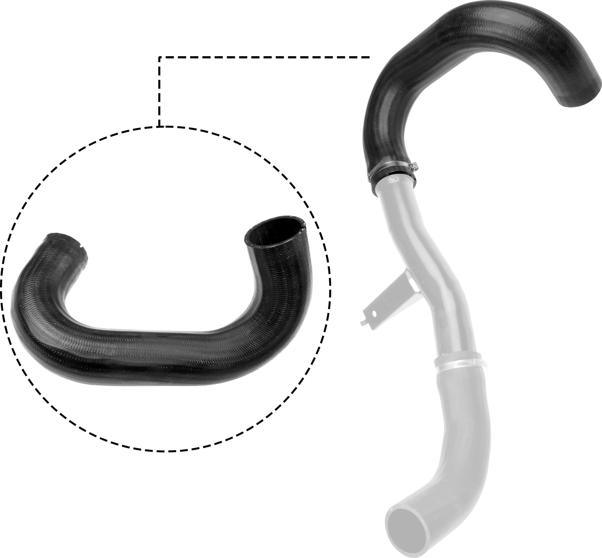 Charger Air Hose - 09-1295 GATES
