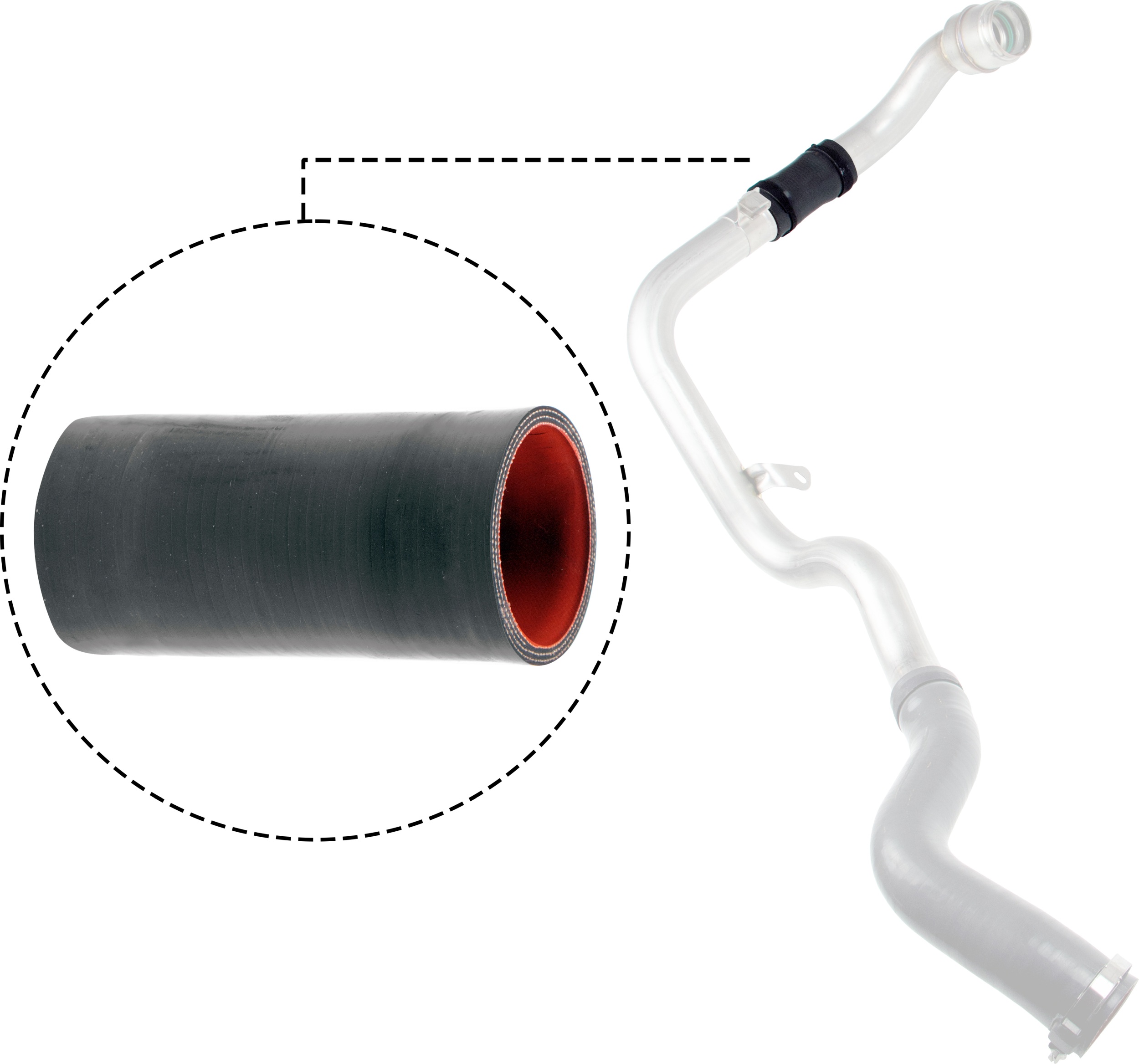 Charger Air Hose - 09-1307 GATES