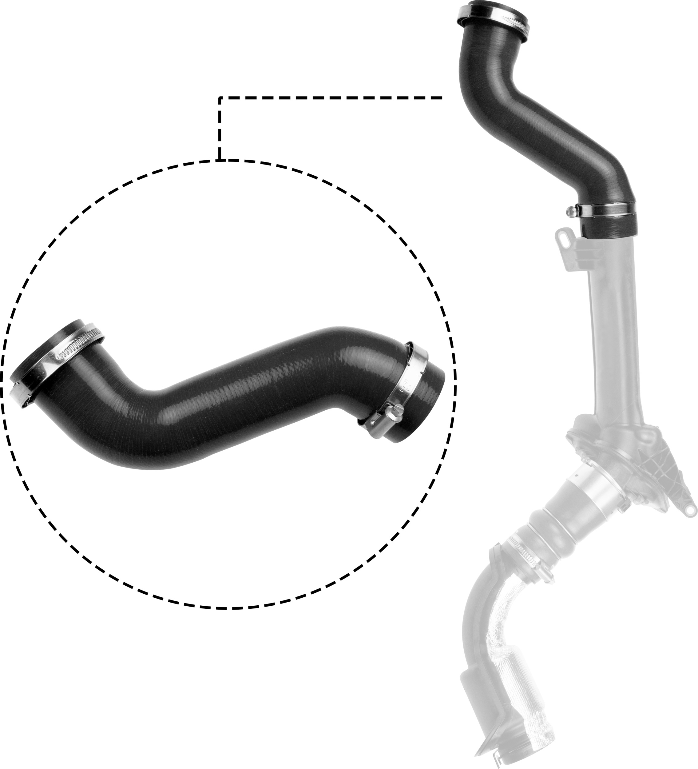 Charger Air Hose - 09-1314 GATES