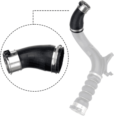 Charger Air Hose - 09-1385 GATES
