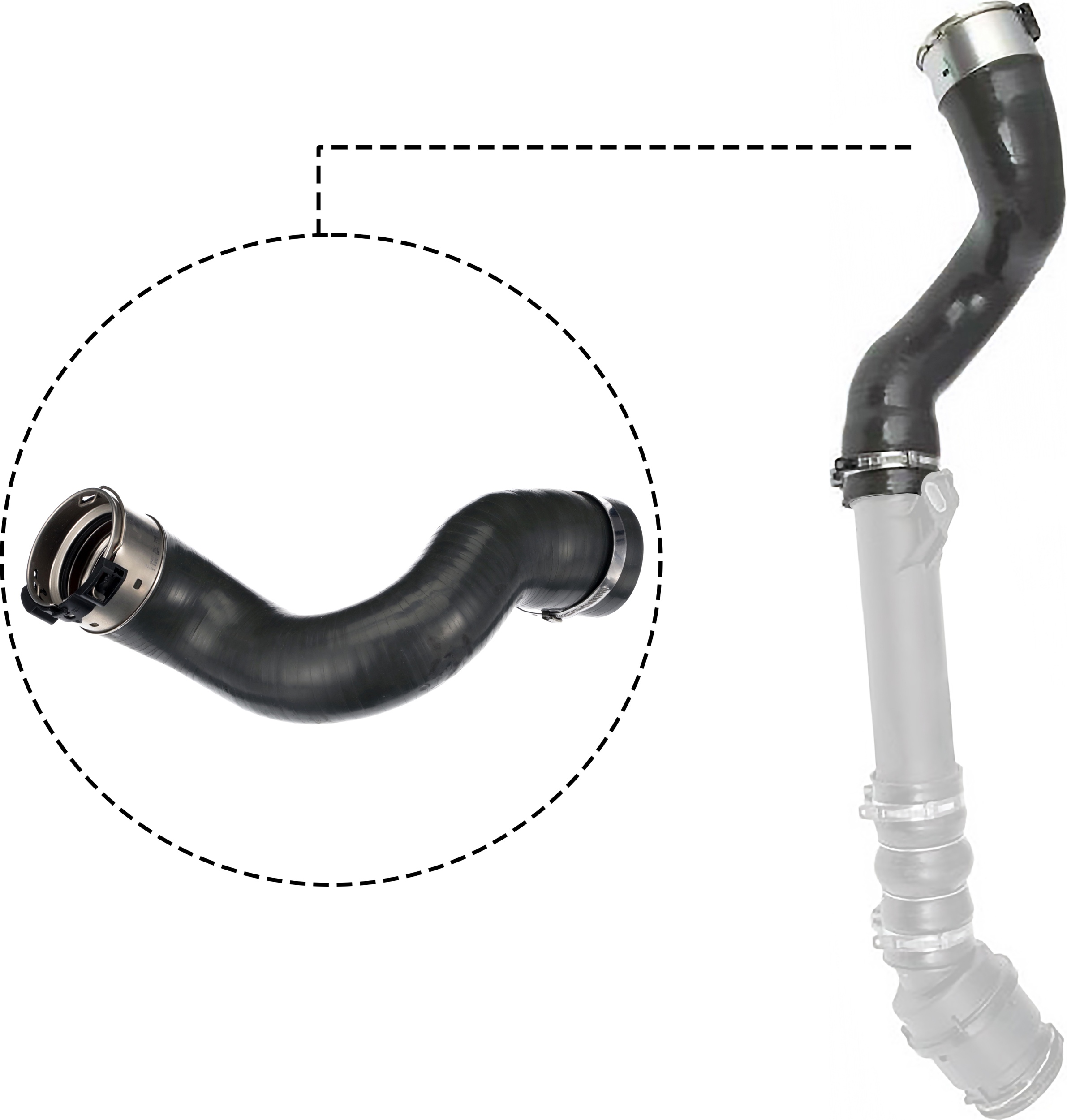 Charger Air Hose - 09-1429 GATES