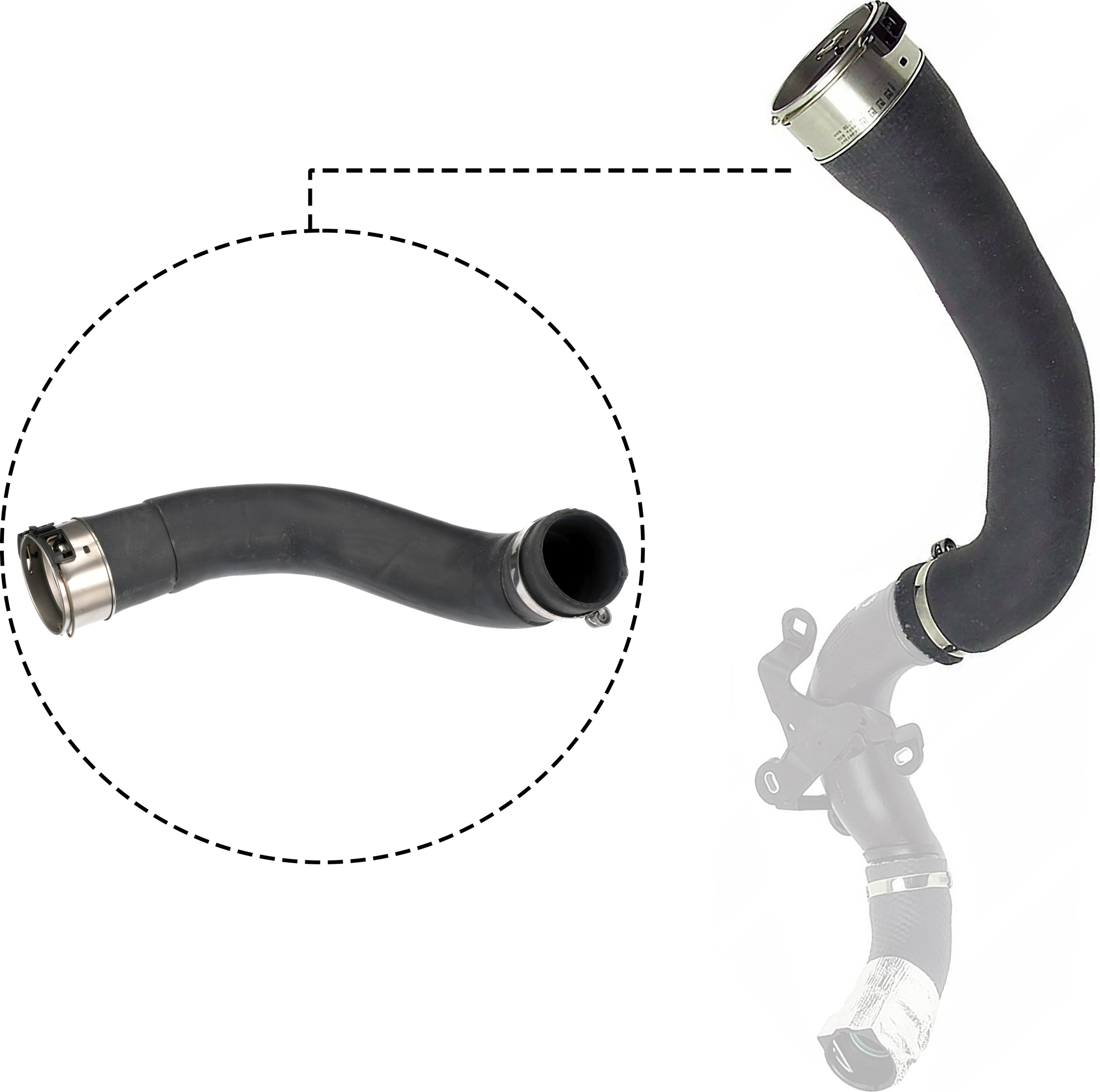 Charger Air Hose - 09-1430 GATES