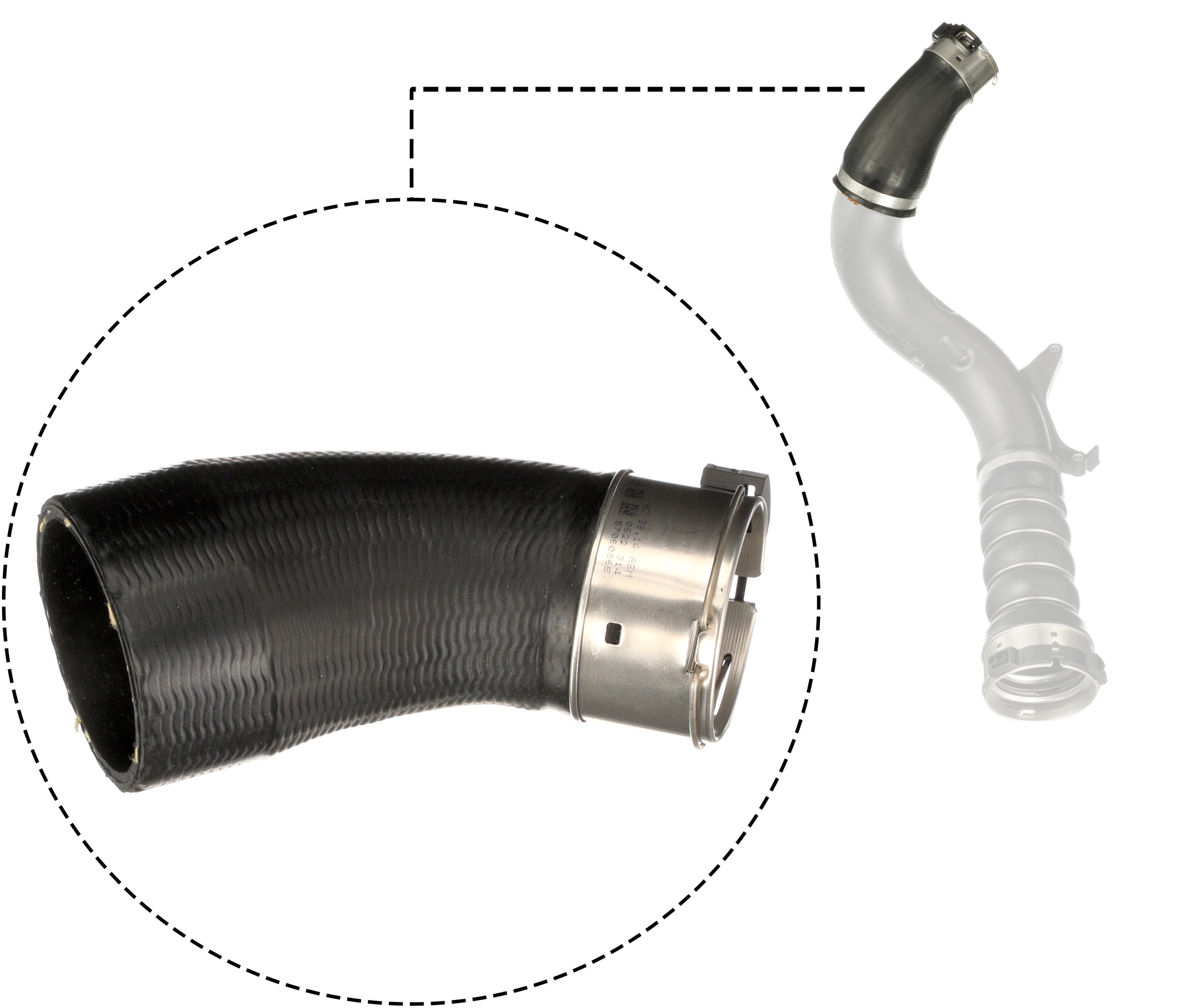 Charger Air Hose - 09-1486 GATES