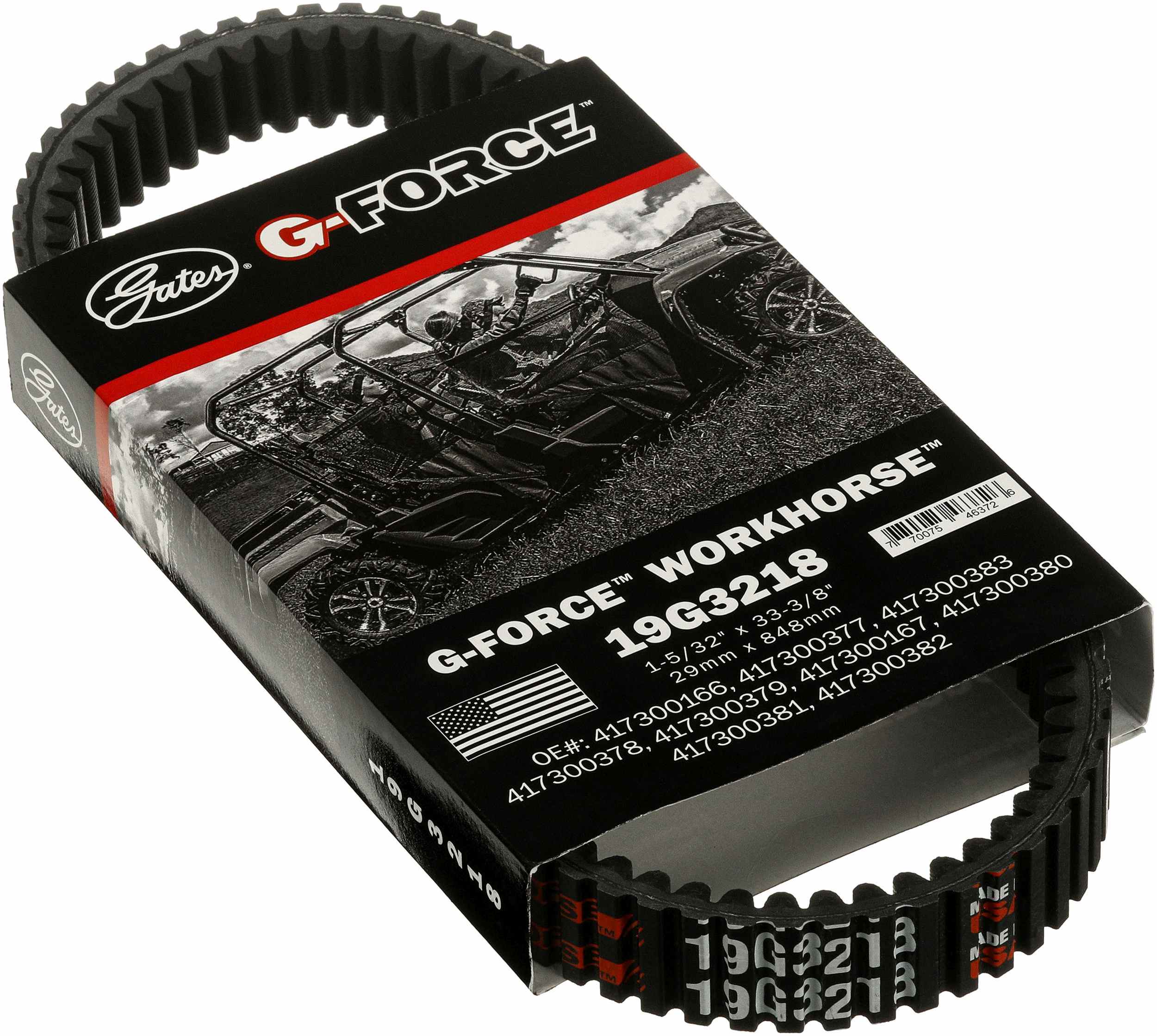 Cinghia di trasmissione-CVT - 19G3218 GATES