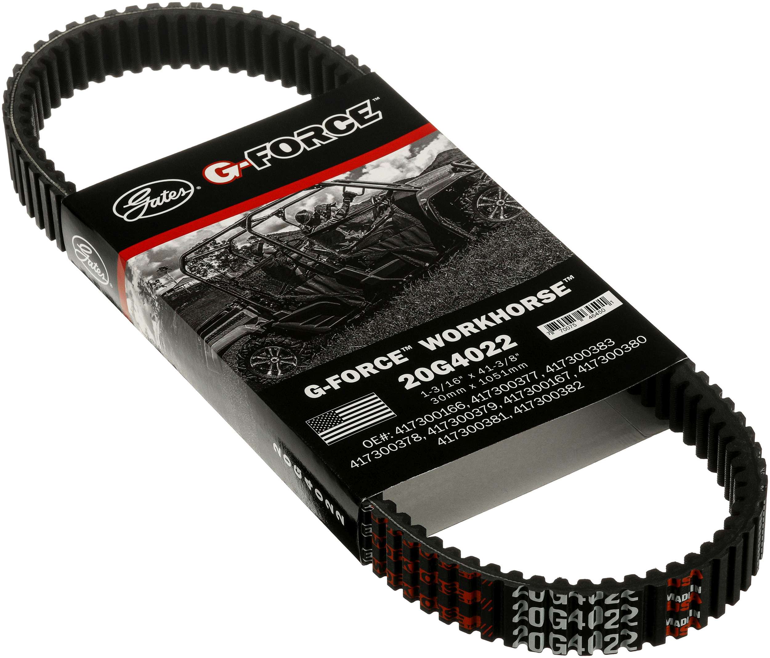 CVT pavaros diržai - 20G4022 GATES