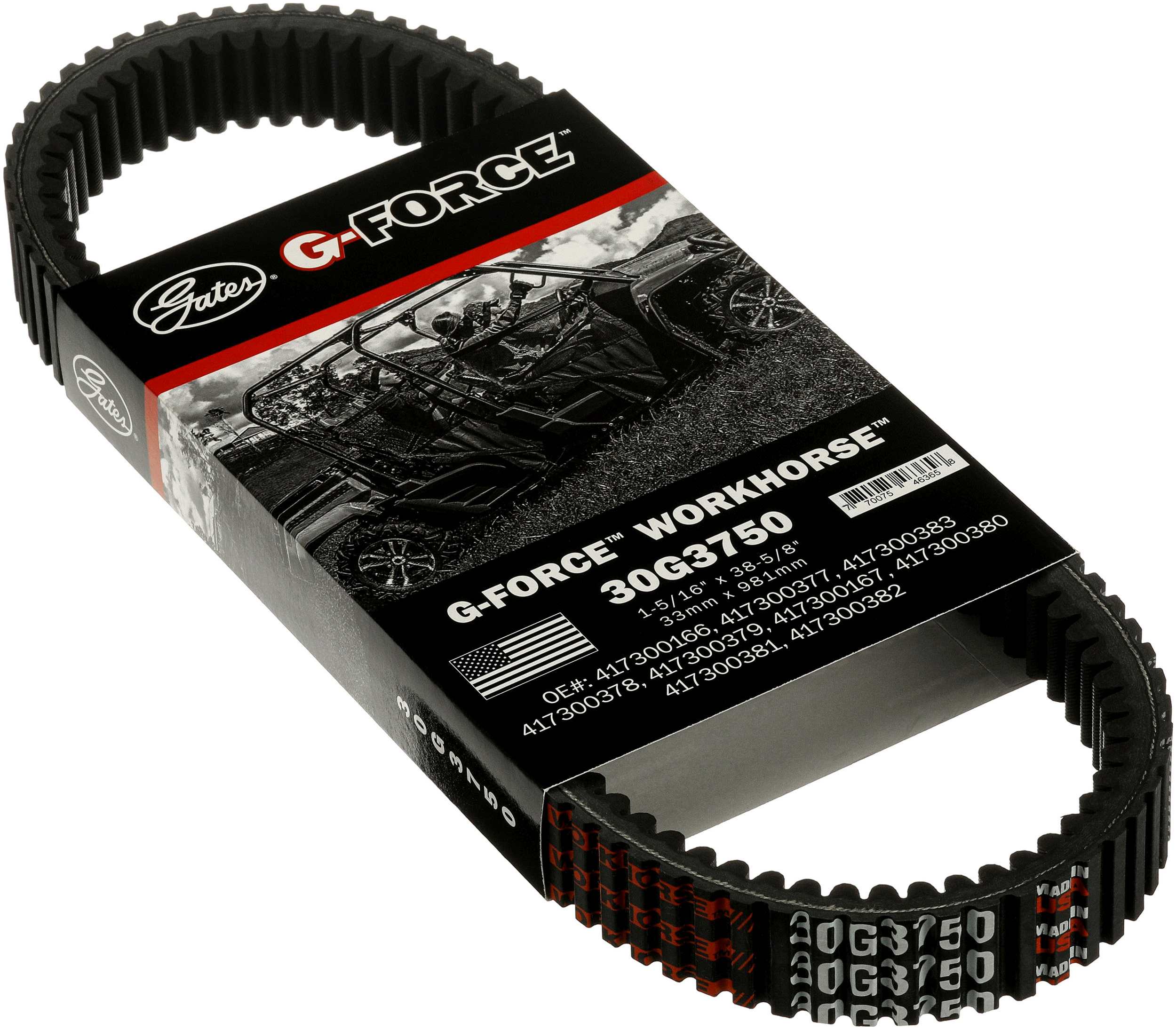 Cinghia di trasmissione-CVT - 30G3750 GATES