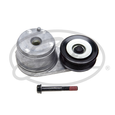 Belt Tensioner, V-ribbed belt - T38589 GATES