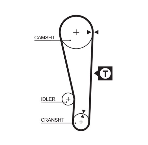 Cinghia dentata - 5250XS GATES