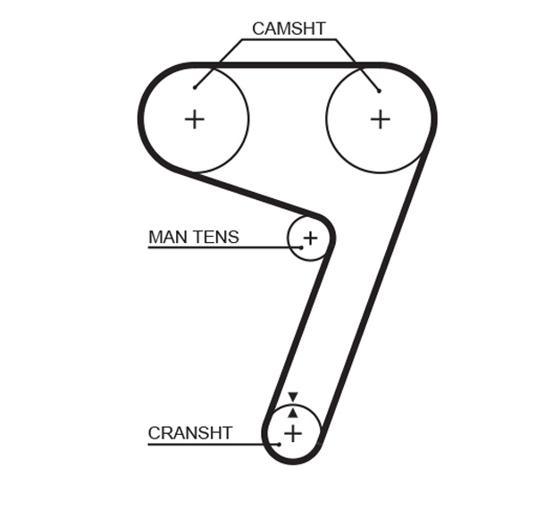 Cinghia dentata - 5279XS GATES