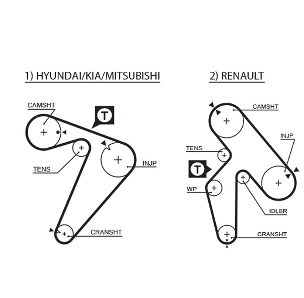Cinghia dentata - 5435XS GATES