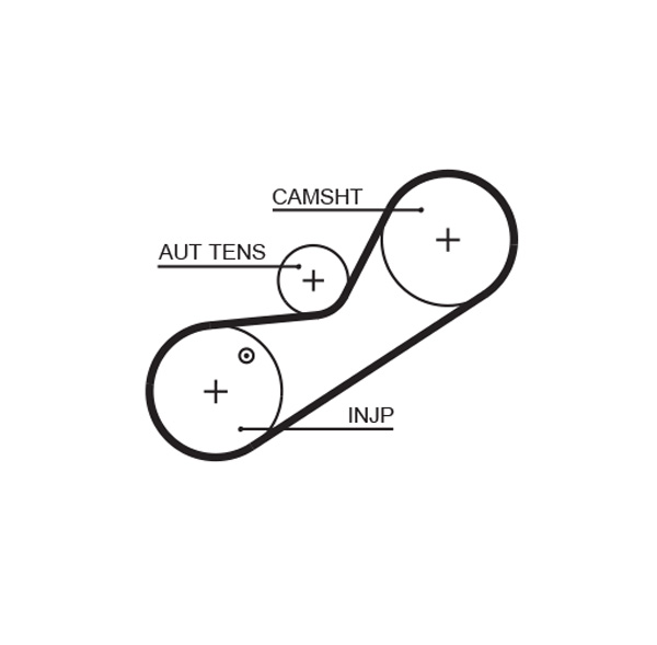 Timing Belt - 5546XS GATES