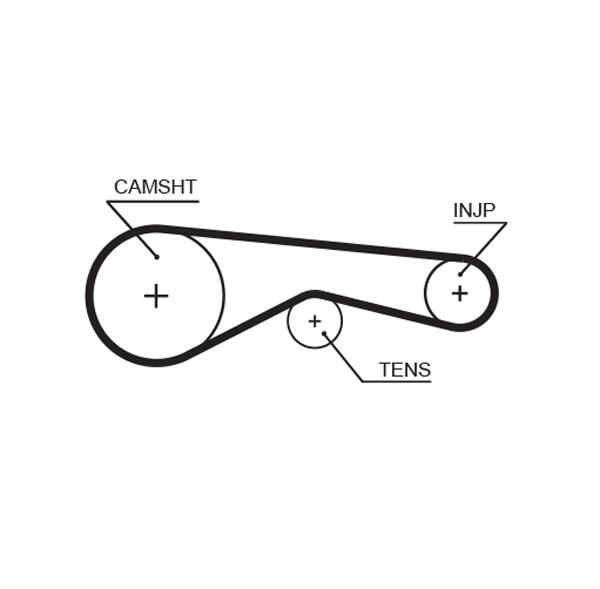 Timing Belt - 5625XS GATES