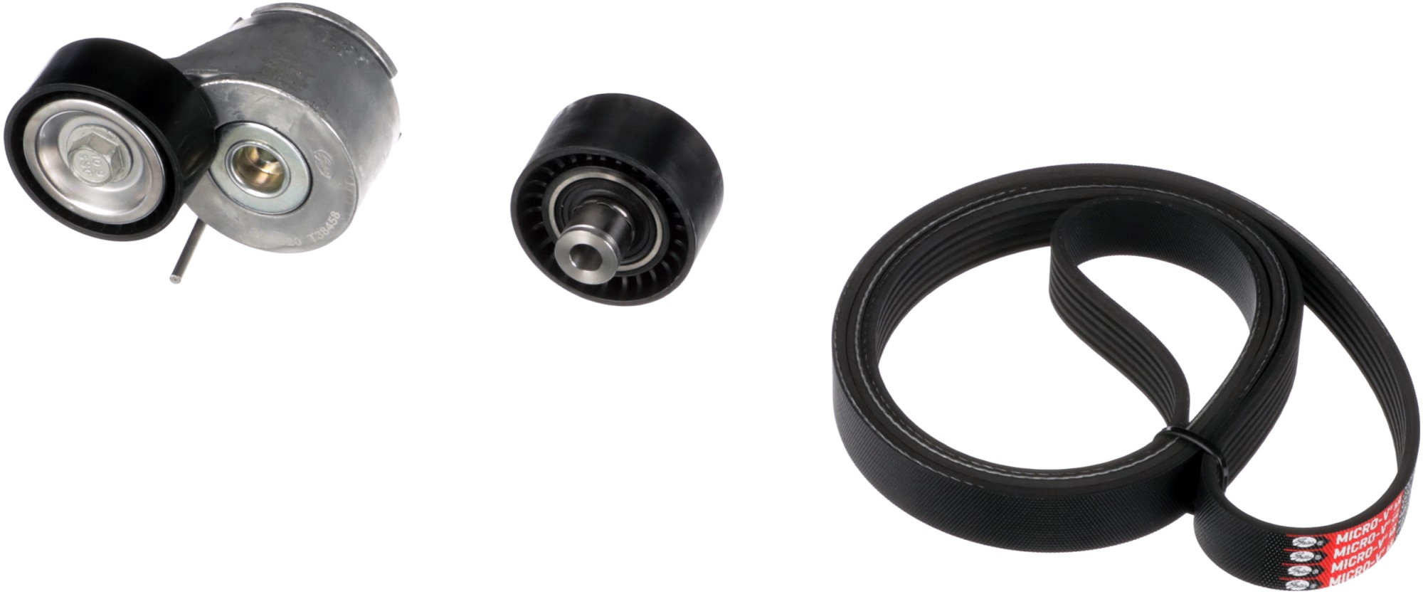 Поликлиновой ременный комплект - K036PK1708 GATES