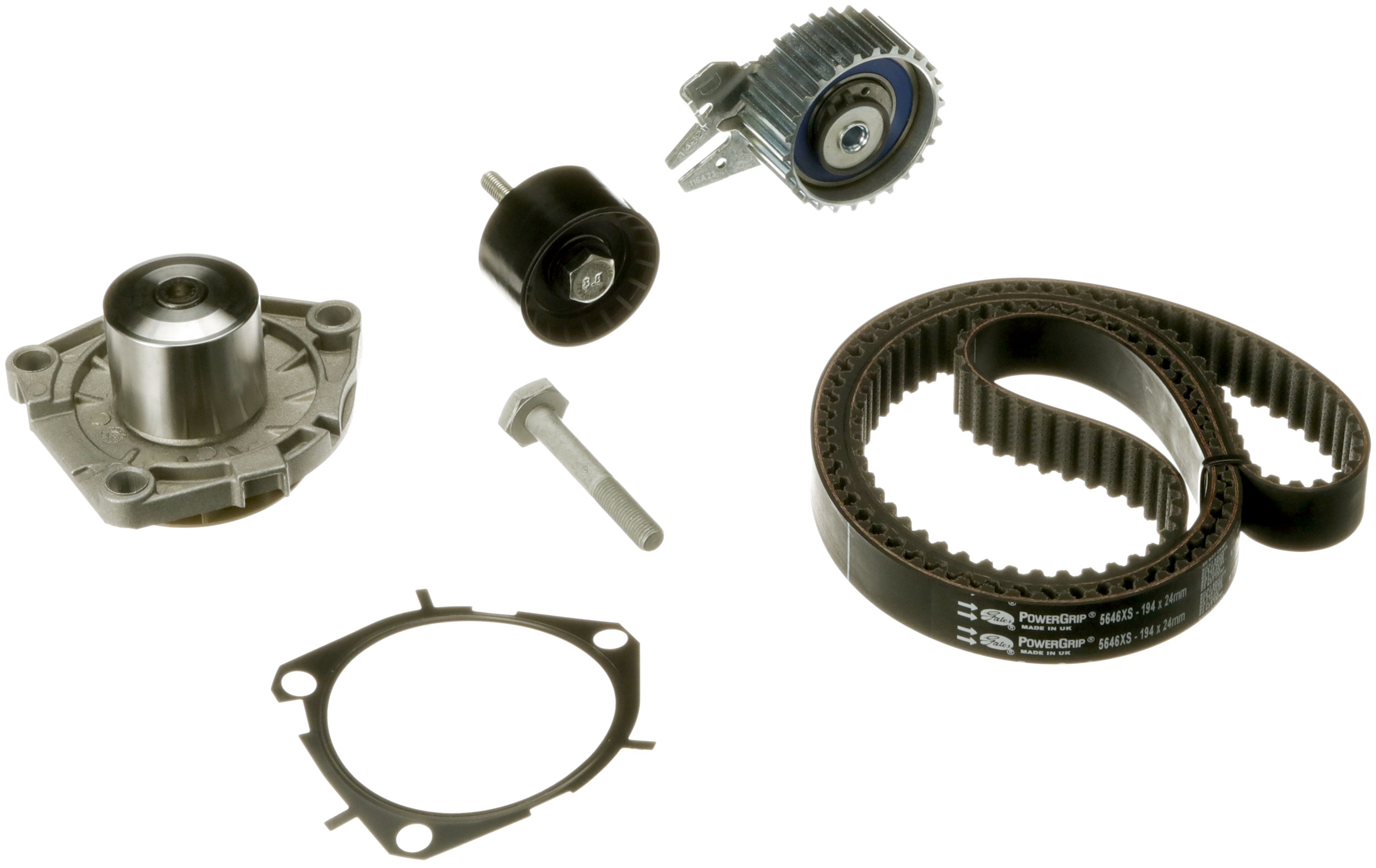 Water Pump & Timing Belt Set - KP15646XS GATES